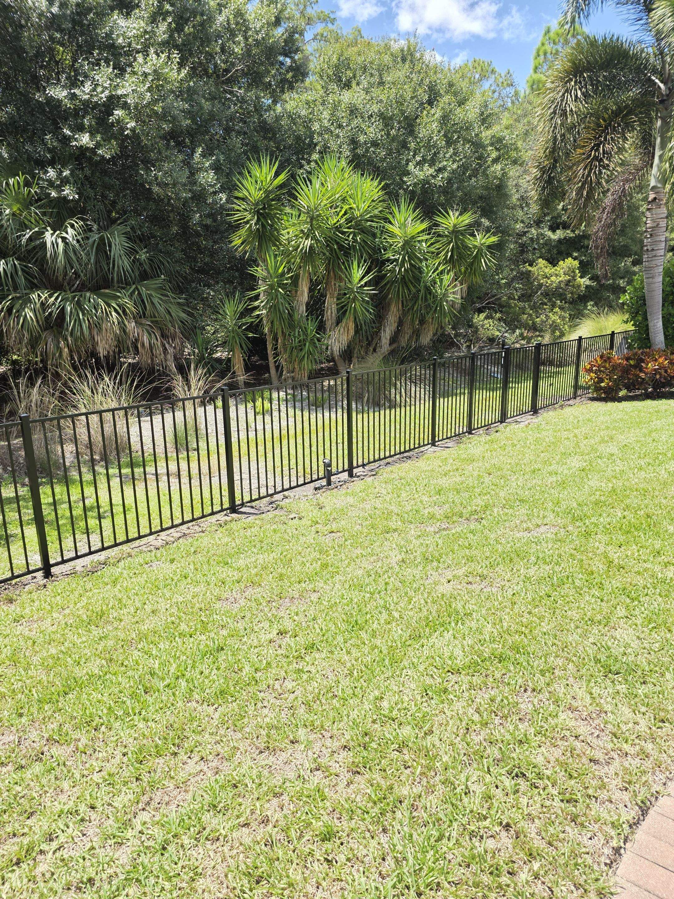 Aluminum Fence in Naples by True Fence LLC