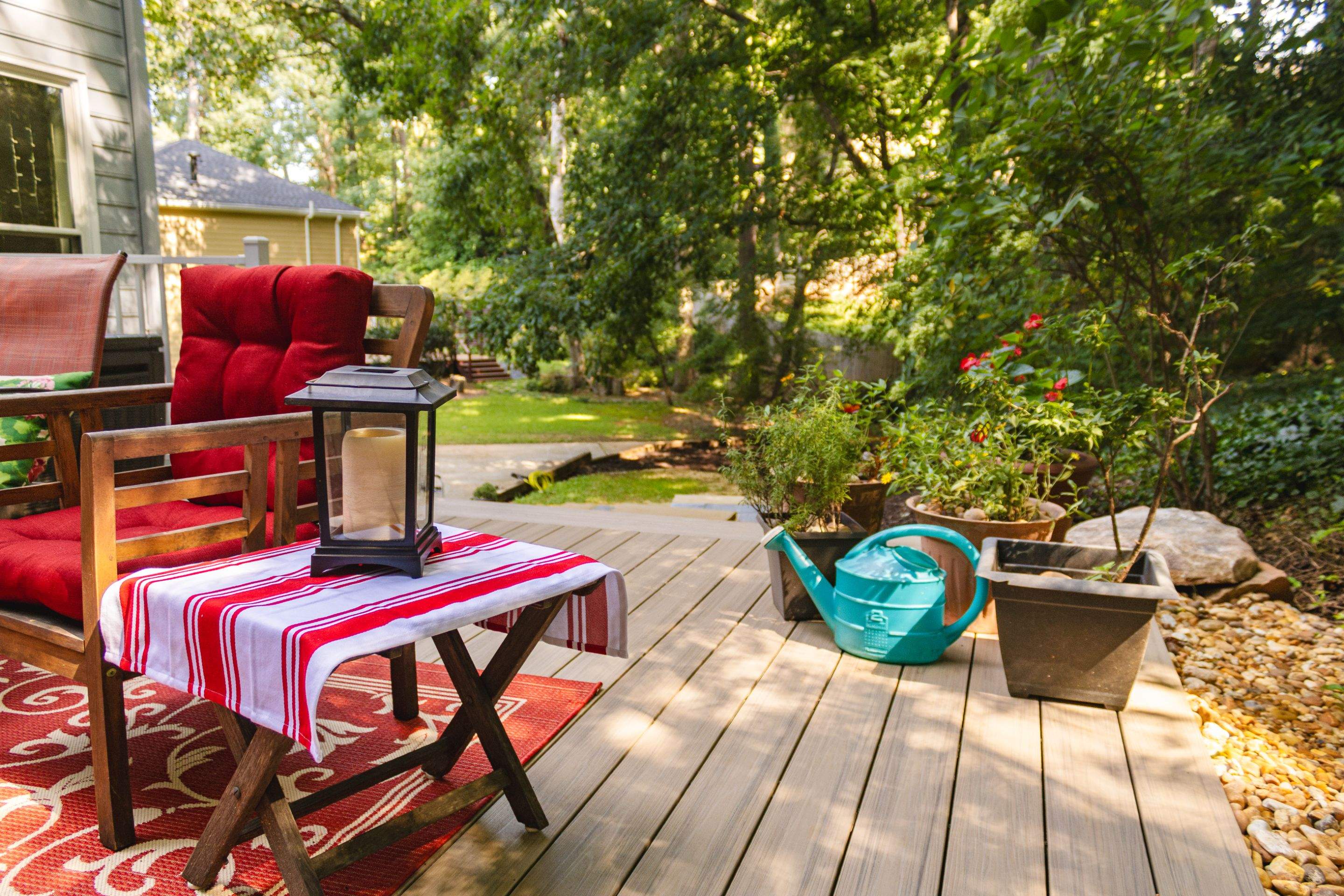 Marietta, GA Deck and Covered Porch Build, Sliding Door Installation, Window Replacement, & more by Nelson Exteriors 