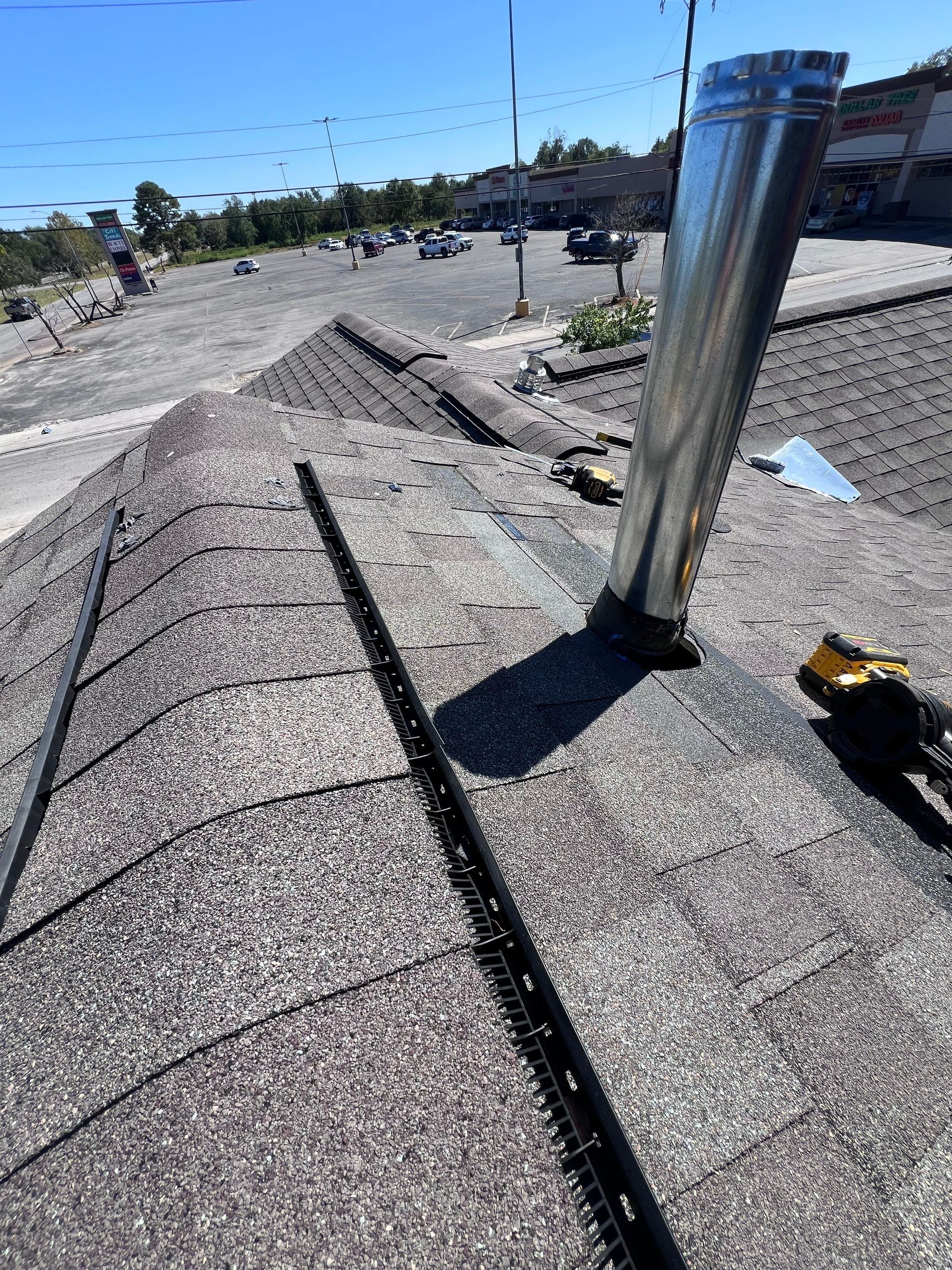 Residential Roofing Installation using Owen's Corning Duration (Lifetime) Shingles by Roof Repair Company