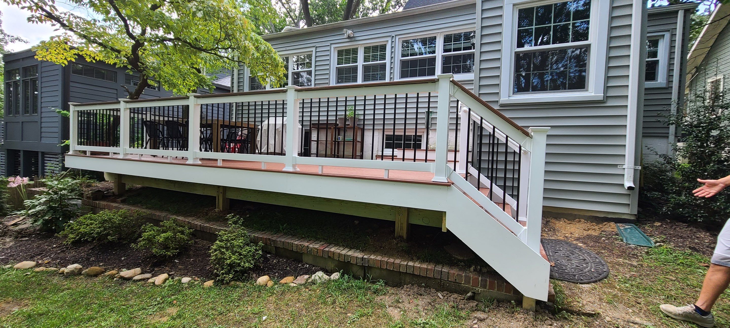 New deck installation by Window Depot of Annapolis
