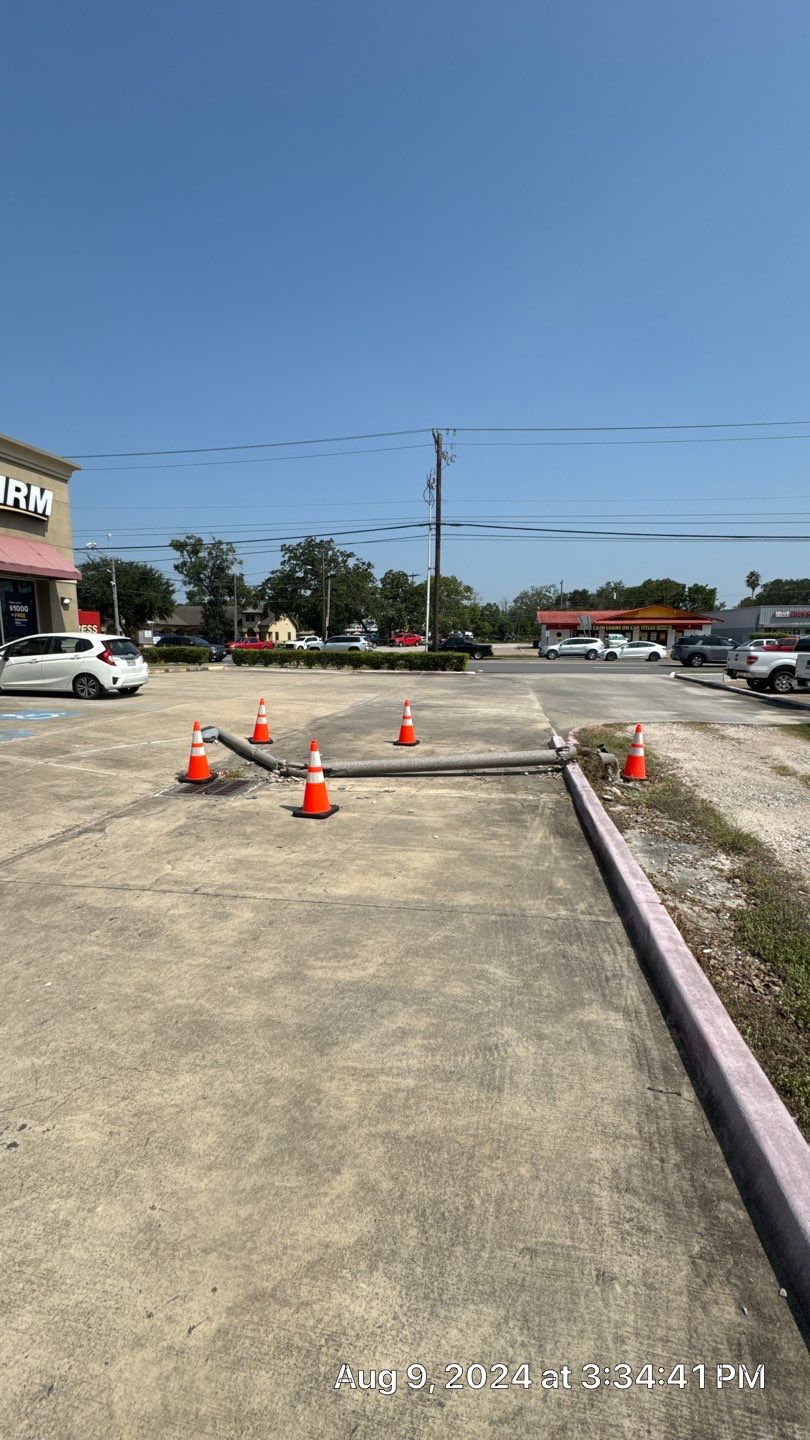 Rebecca Macias — Commercial Concrete Repair & Light Pole Restoration by Texas Urban Elements