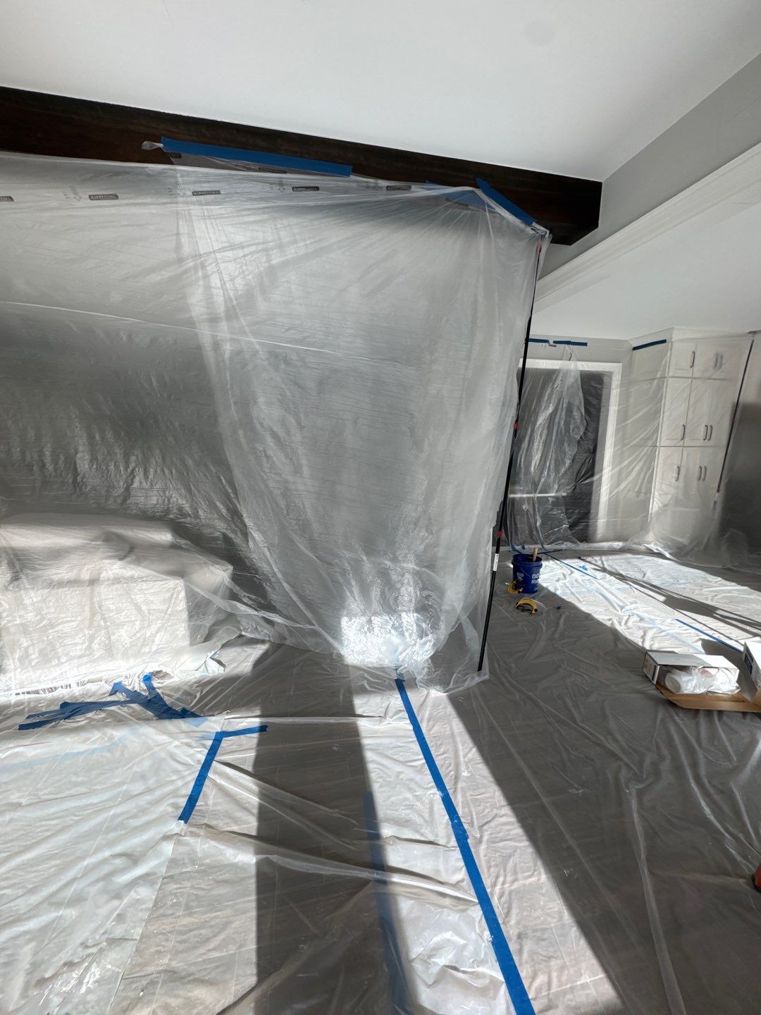 Project in West Bloomfield by EzDry Water Mitigation & Property Restoration