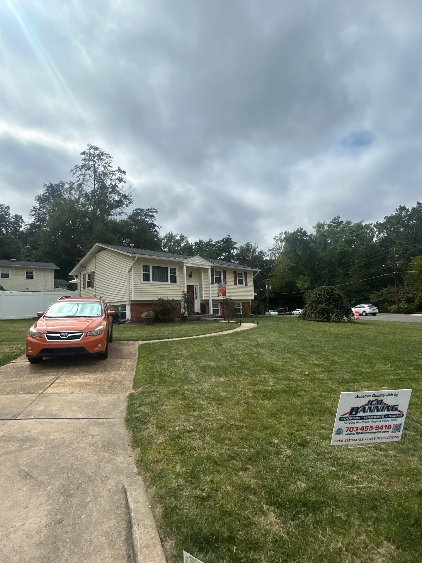 Falls Church : Residential Roof Replacement with CertainTeed Landmark Pro in Max Def Heather Blend by RM Banning, Inc.