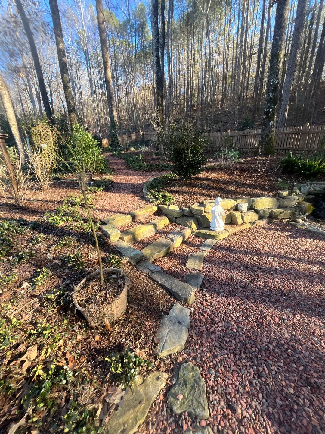 Custom Landscape Transformation and Hardscape Installation in Birmingham by NATURE ONE - LANDSCAPE DESIGN