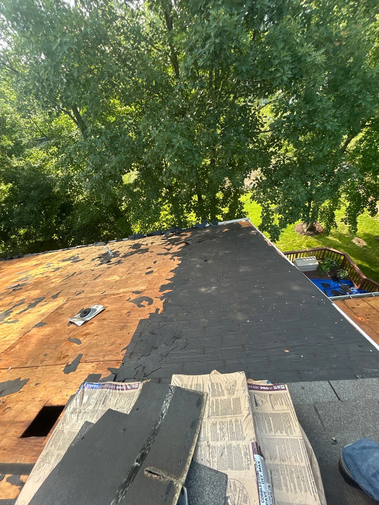Burke: Residential Roof Replacement with CertainTeed Landmark PRO in Max Def Cobblestone Gray by RM Banning, Inc.
