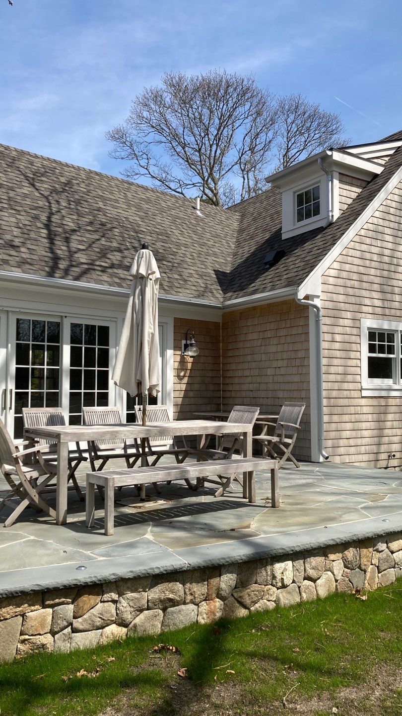 Gutter Installation using 6" Half Round Galvalume Gutter by Gutter Pro Enterprises