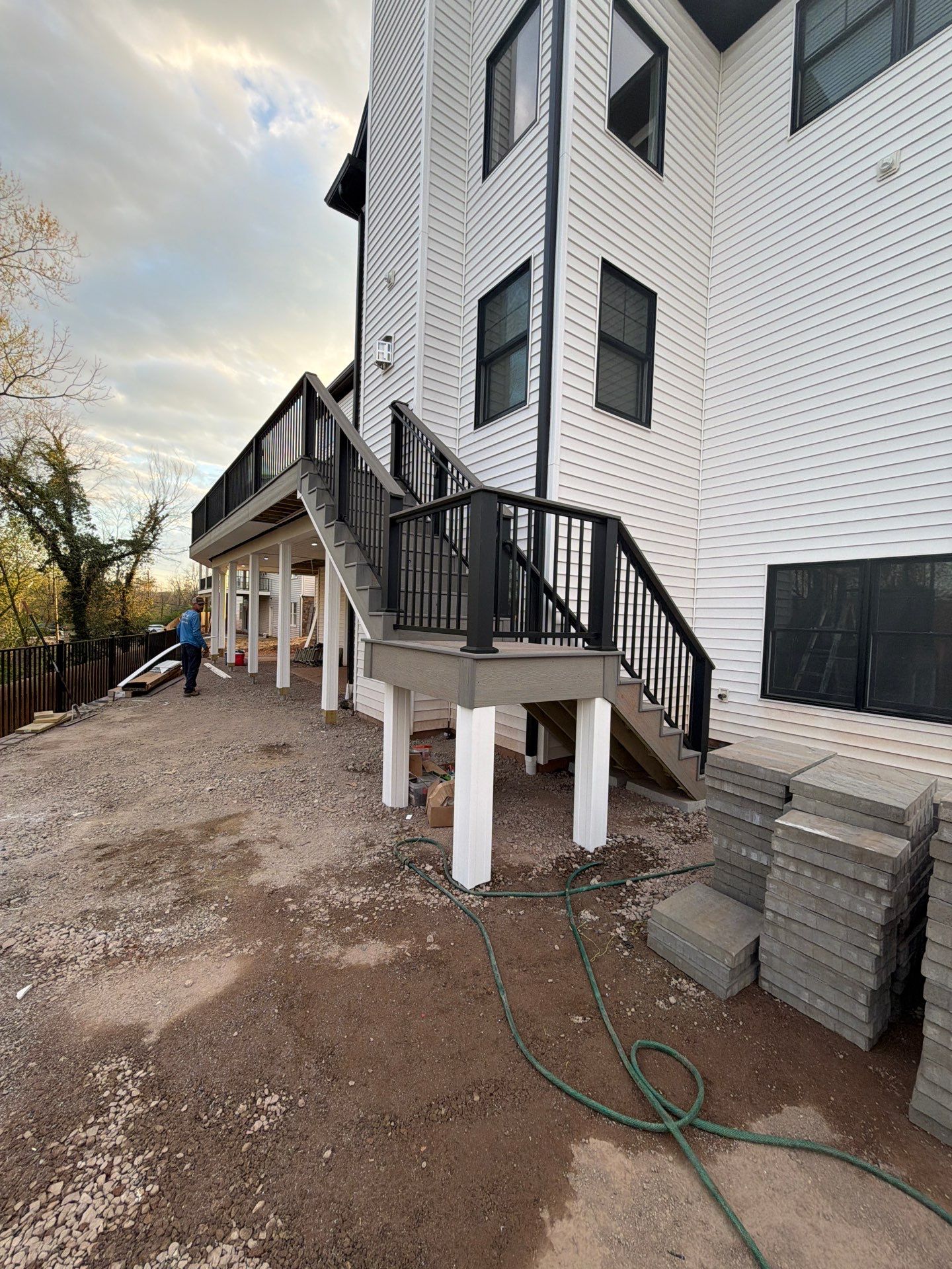 New Deck in Piscataway, New Jersey by deck guardian