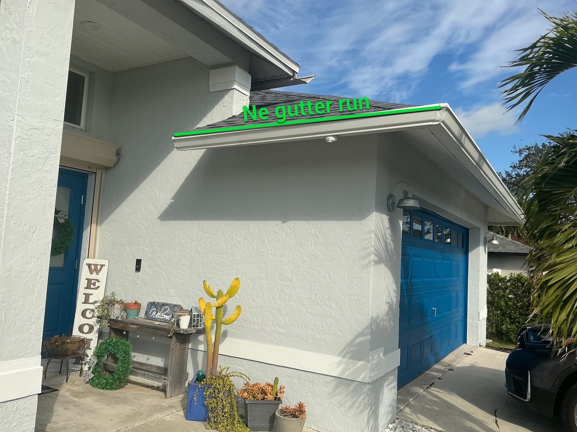 Seamless Gutter Installation Before Rainy Season in Cape Coral FL by Gutter Professors