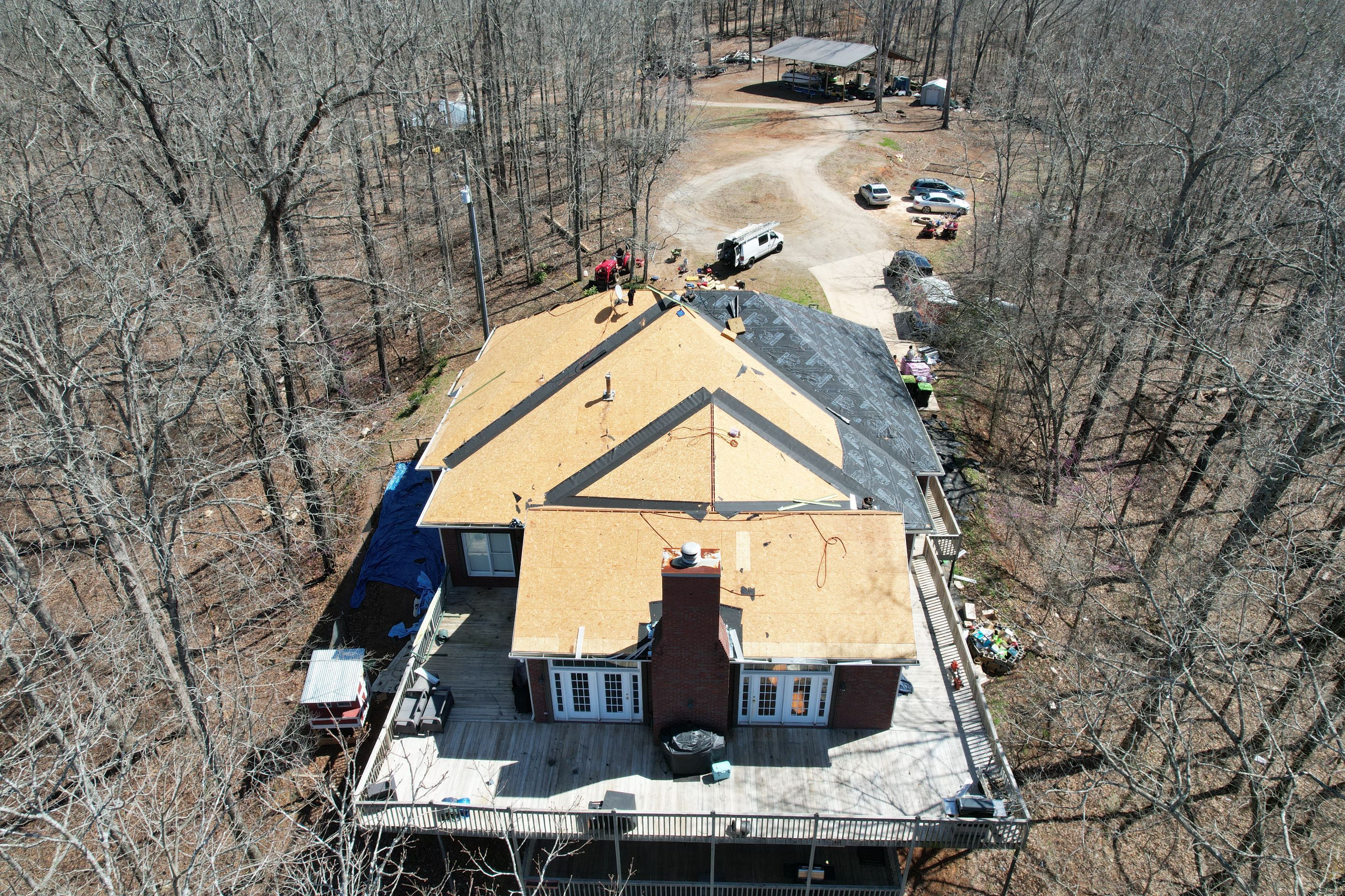 Residential Roofing Installation using Owens Corning by Inspector Roofing and Restoration