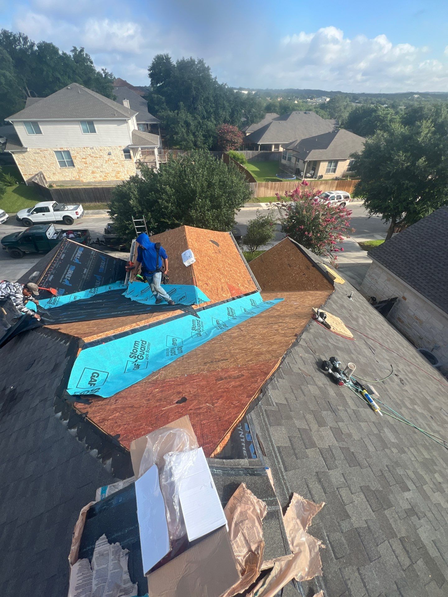 Project in New Braunfels by Rhino Roofing and General Contracting, LLC