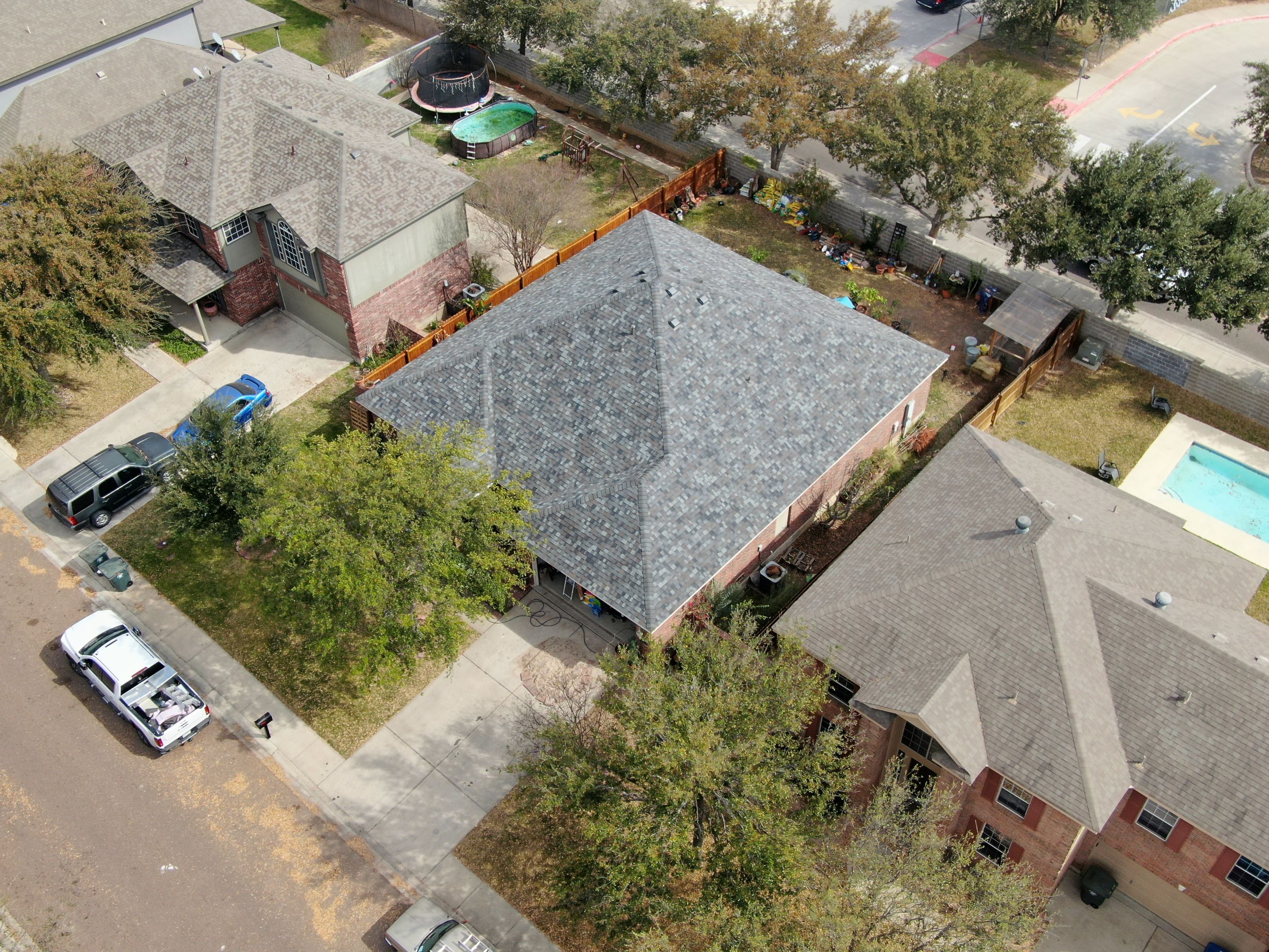 Residential Roofing Installation using TruDefinition Duration Designer - Storm Cloud by JM Flores Roofing & Construction, Inc