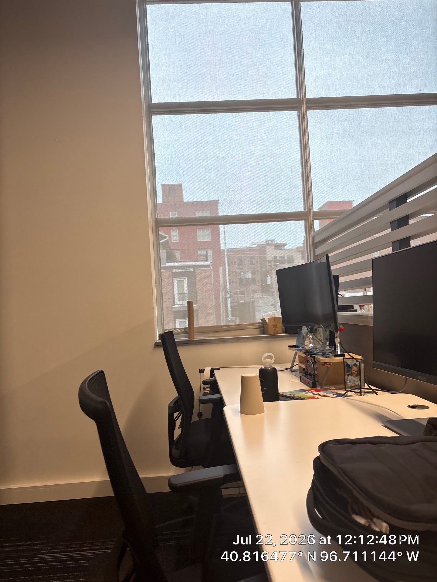Commercial Multi-Pane Window Installation for Lincoln Office Workspace by CompanyCam Sales Demo