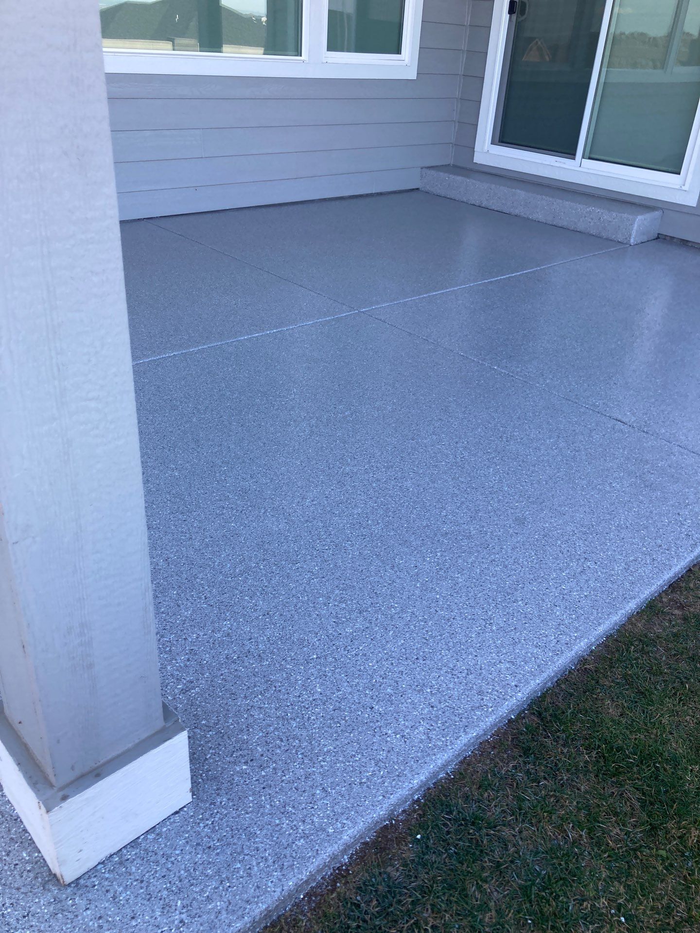 Patio Transformation using Agate Hybrid by Croc Coatings, LLC