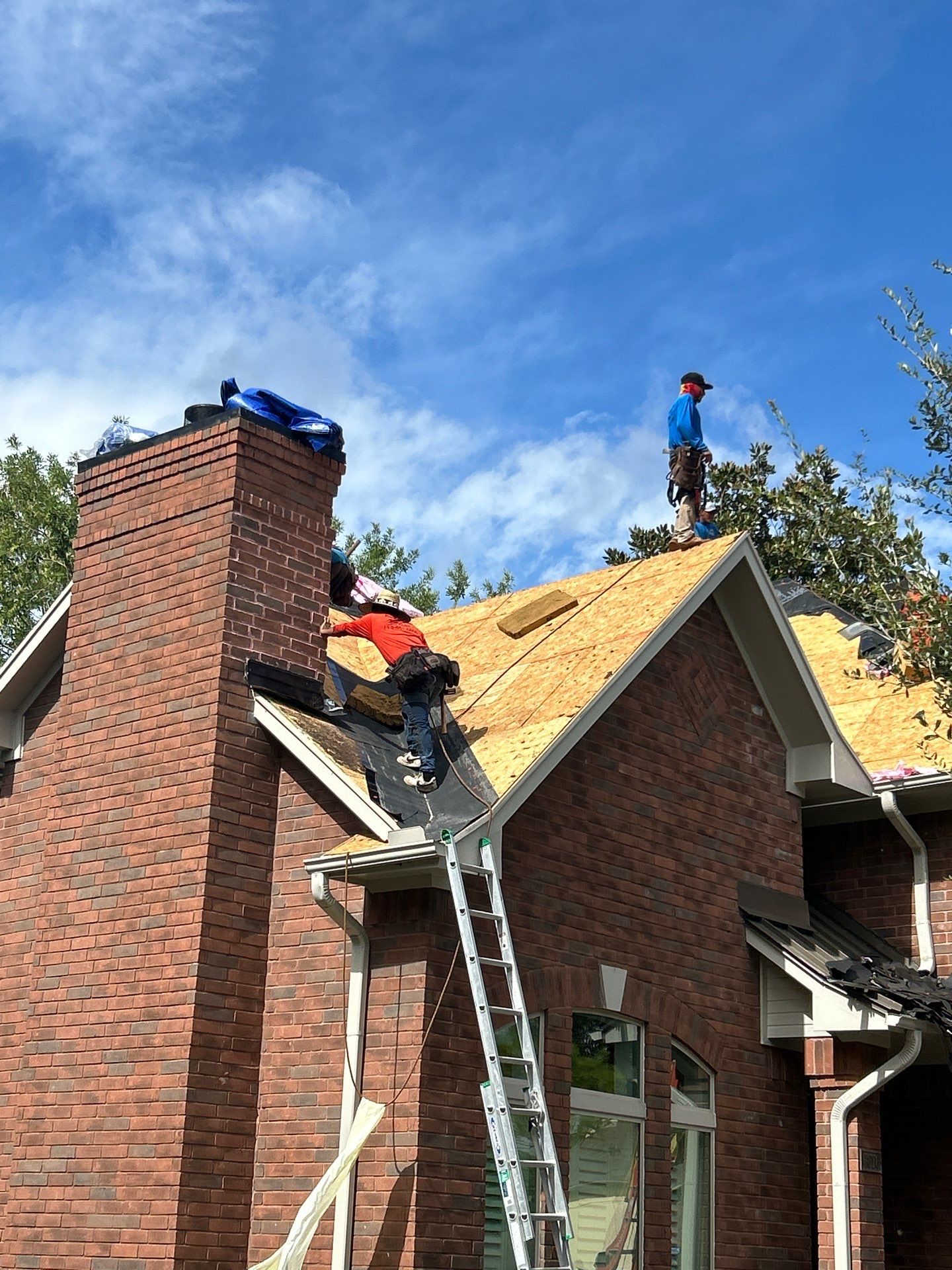 Residential Roofing Installation using Owen's Corning Duration (Lifetime) Shingles by Roof Repair Company