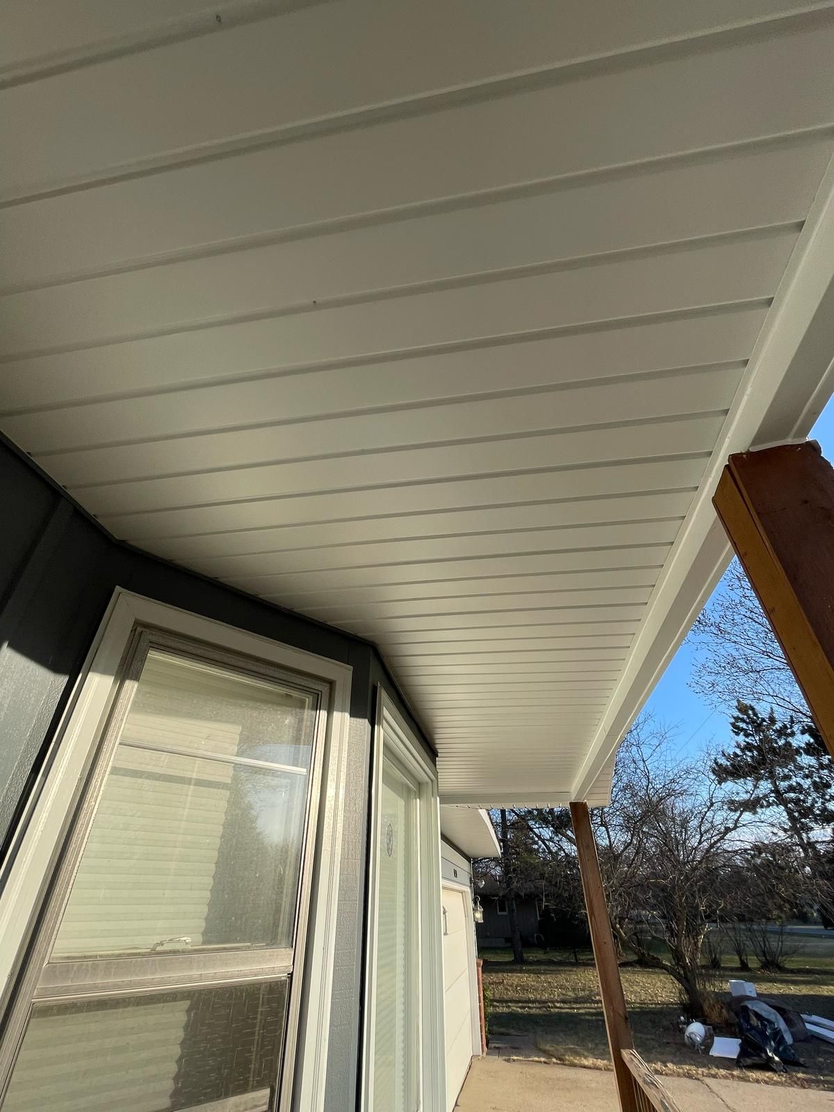 SOFFIT AND FASCIA using QE SOFFIT by Avalon Roofing and Exteriors