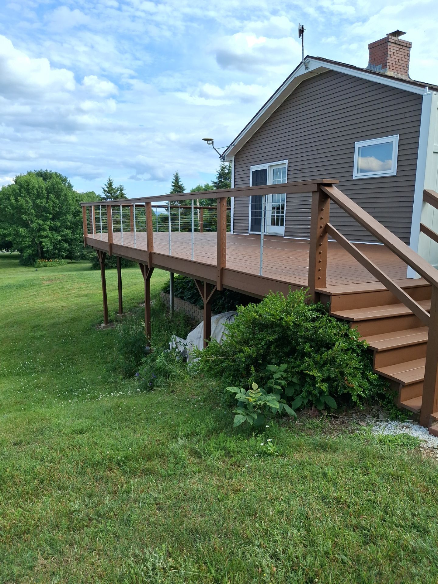 Deck Staining by Big Pine Panting Inc