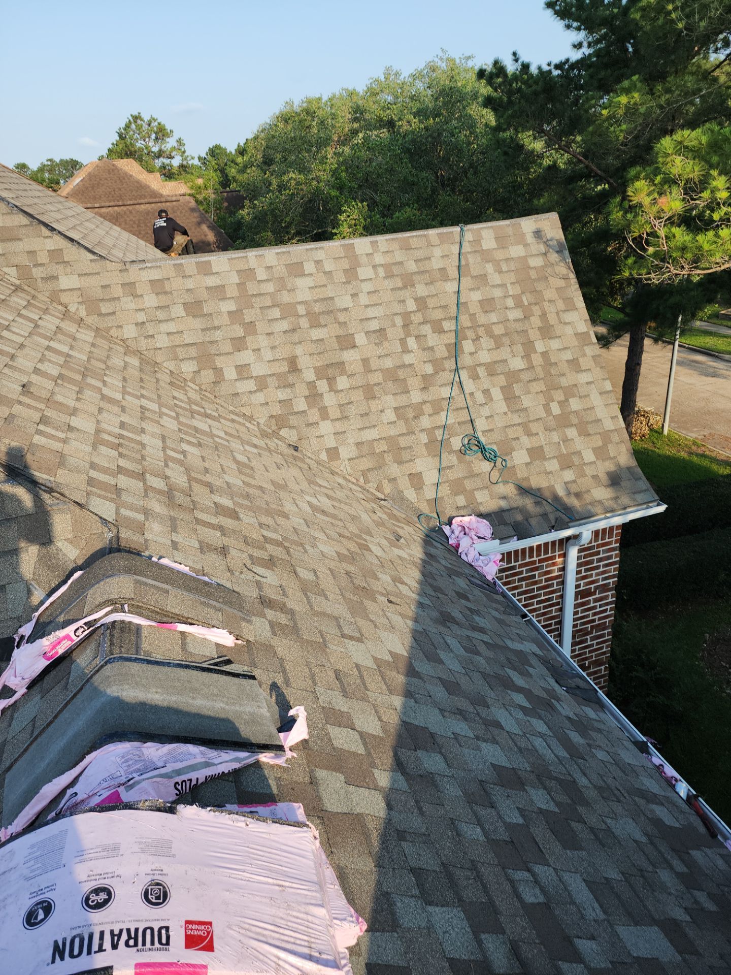 Residential Roofing Repair using Owen's Corning Duration (Lifetime) Shingles by Roof Repair Company