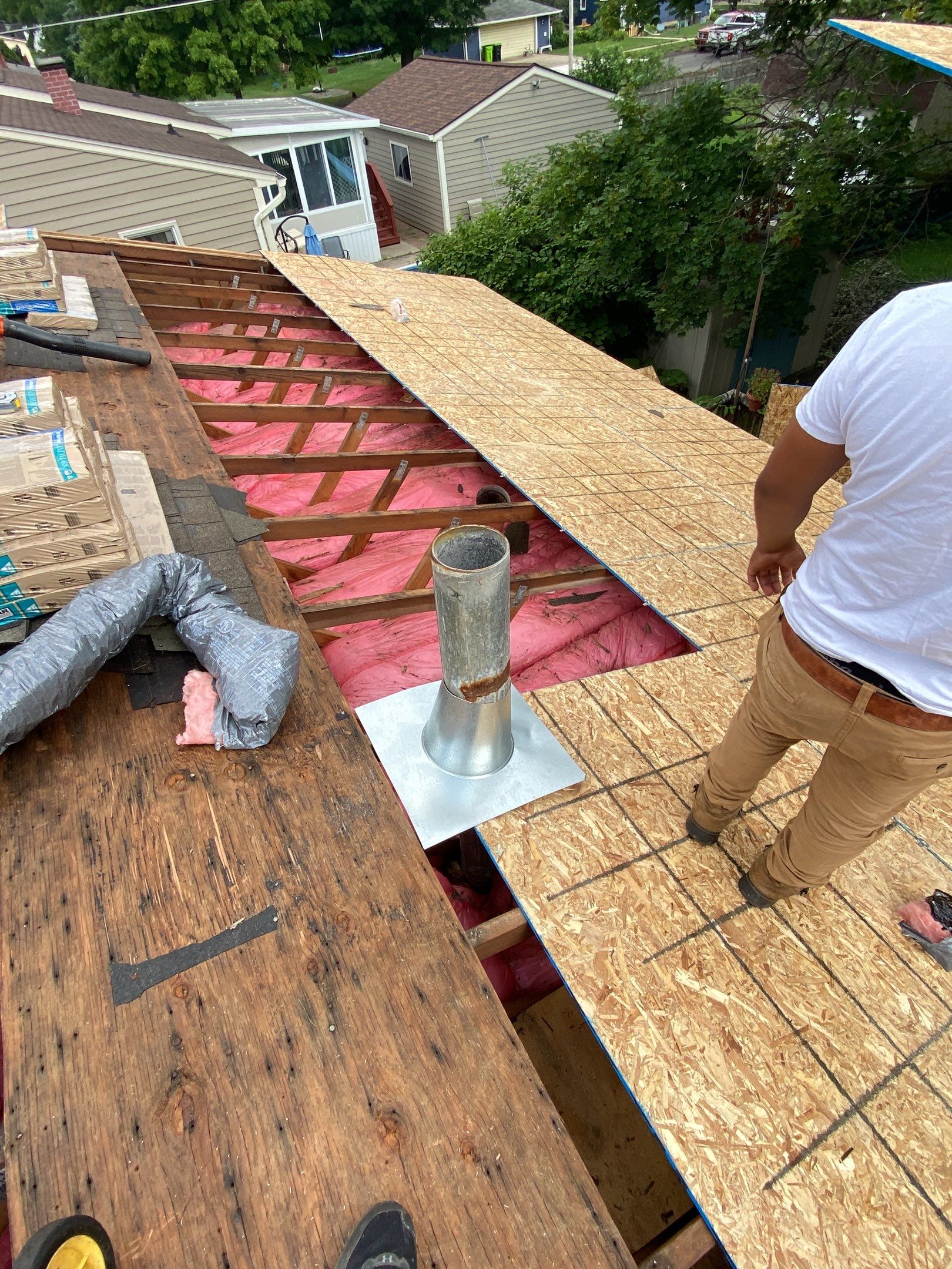 Roof Replacement using CertainTeed Landmark by 180 Contractors