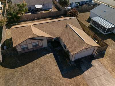 Residential Roof Replacement and Structural Decking Repairs in Rockledge