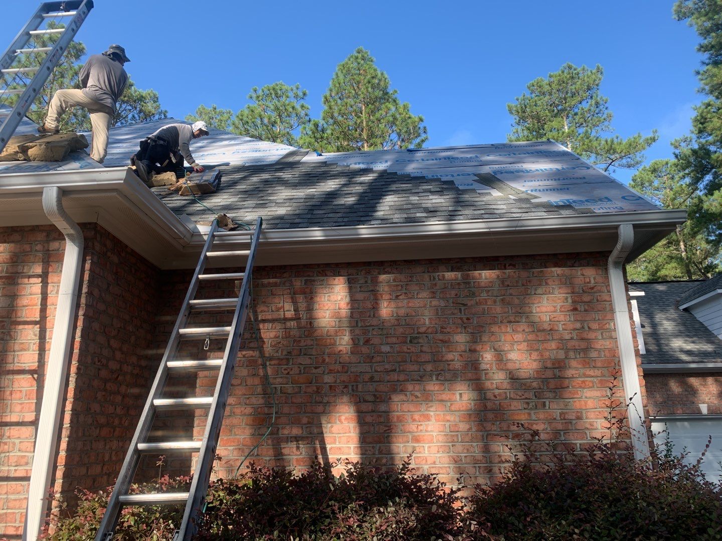 Hail Damaged Inspection / Repair / Re roof by American Roofing NC