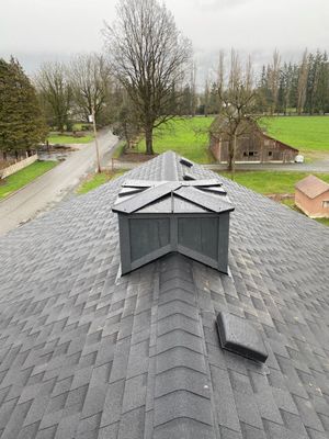 Residential Roofing Installation using 16" Prolok metal and Owens corning shingles