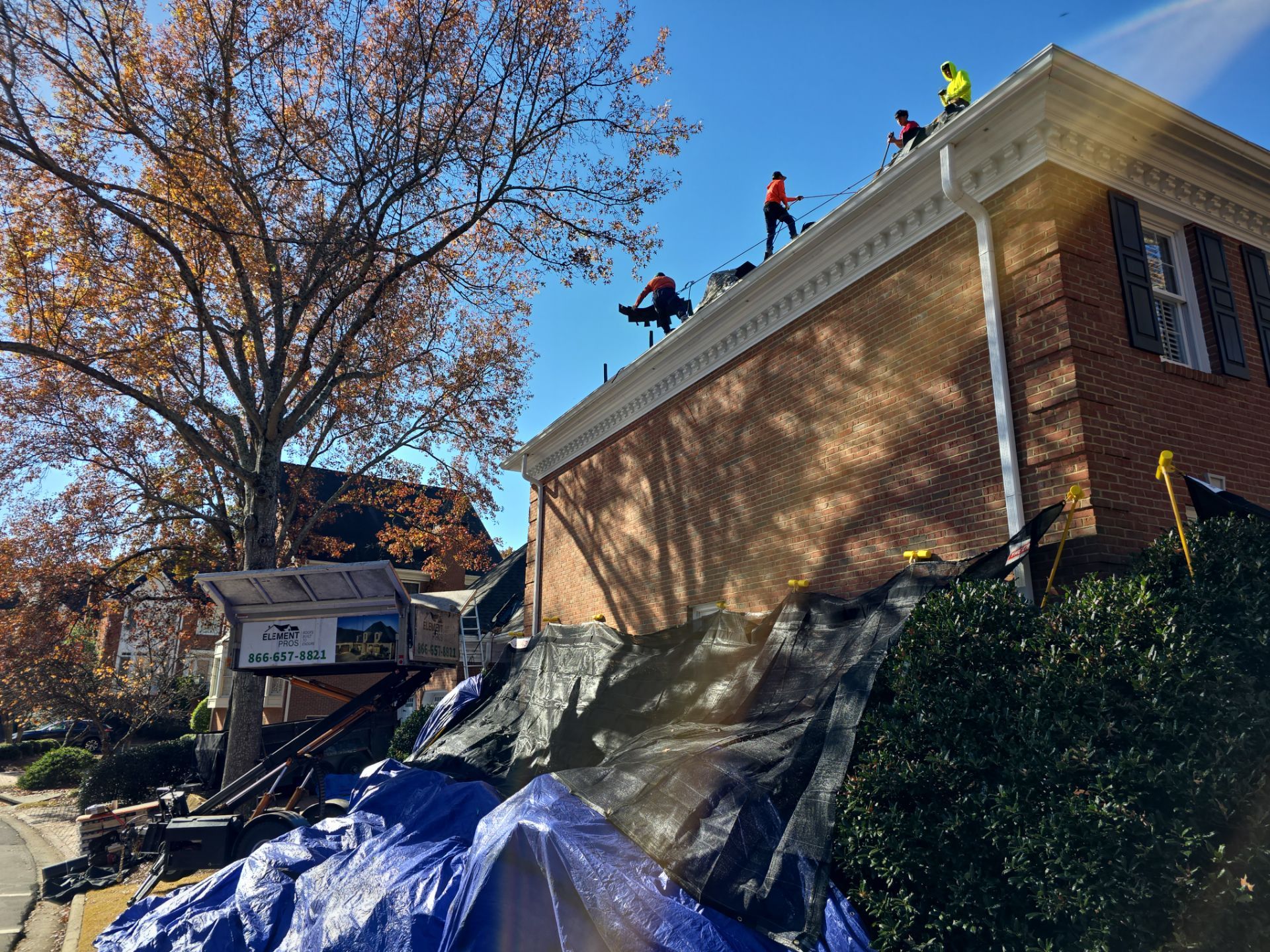 GAF Timberline HDZ Charcoal by Element Pros Roofing, LLC