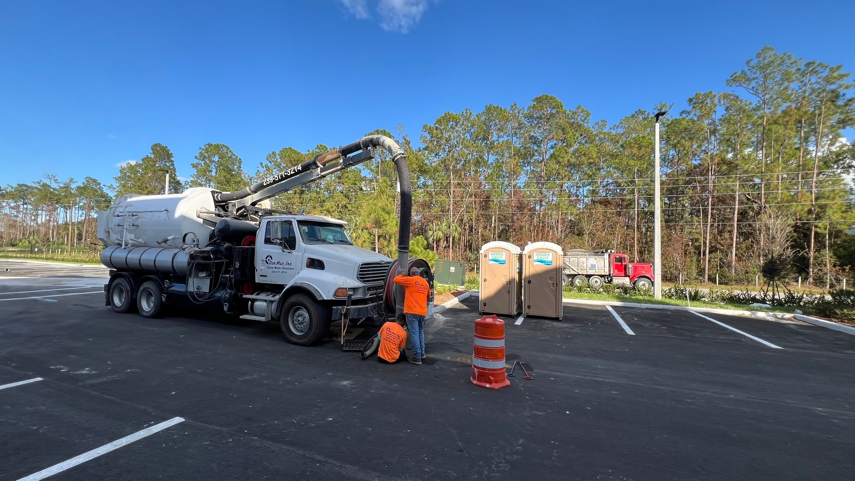 New Construction Condo Community Stormwater System Maintenance by Don Mar, Inc. Storm Water Solutions
