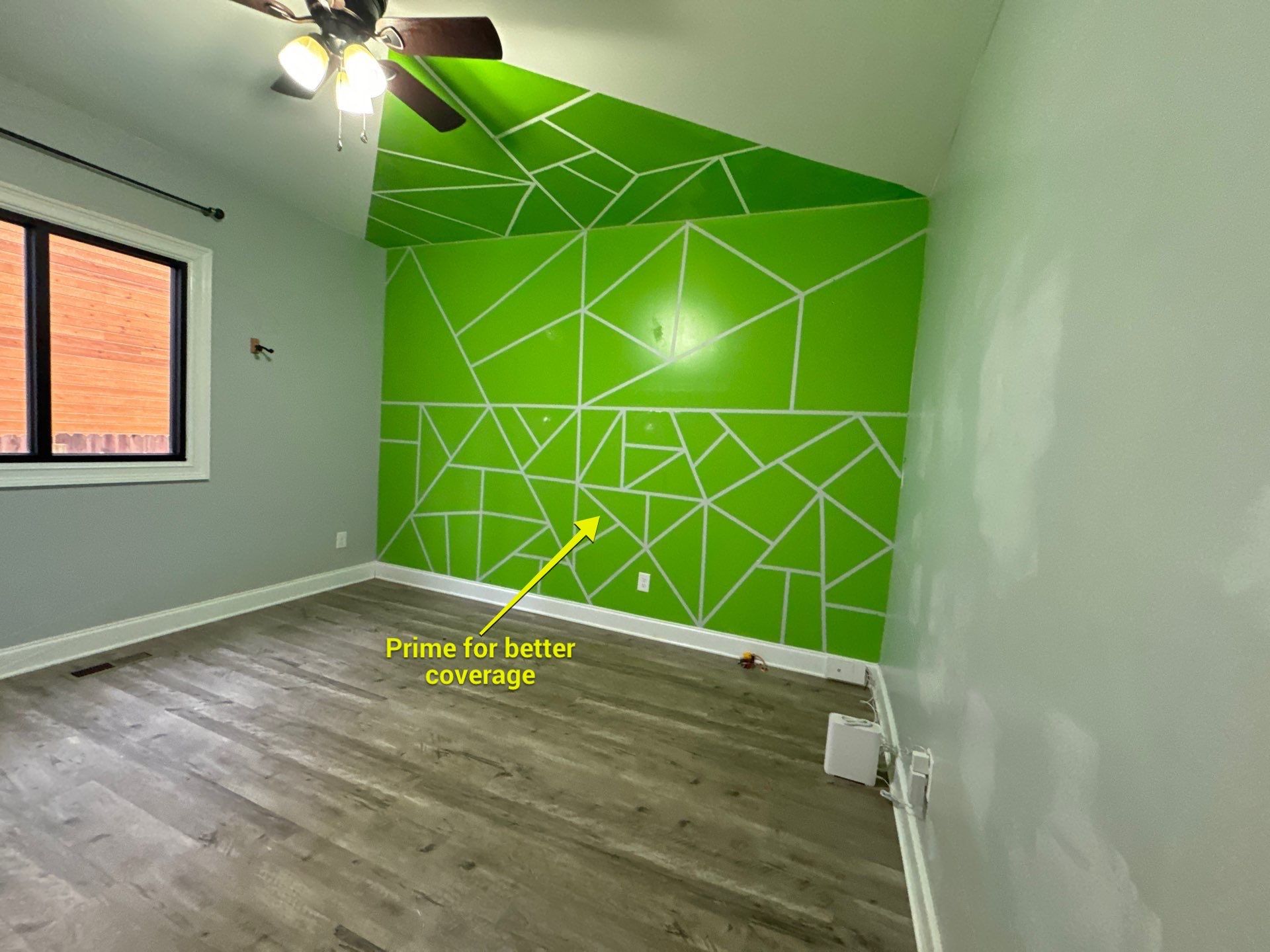 Interior Fresh Coat of paint & Deck stain by GonzalezPainters & Contractors Inc