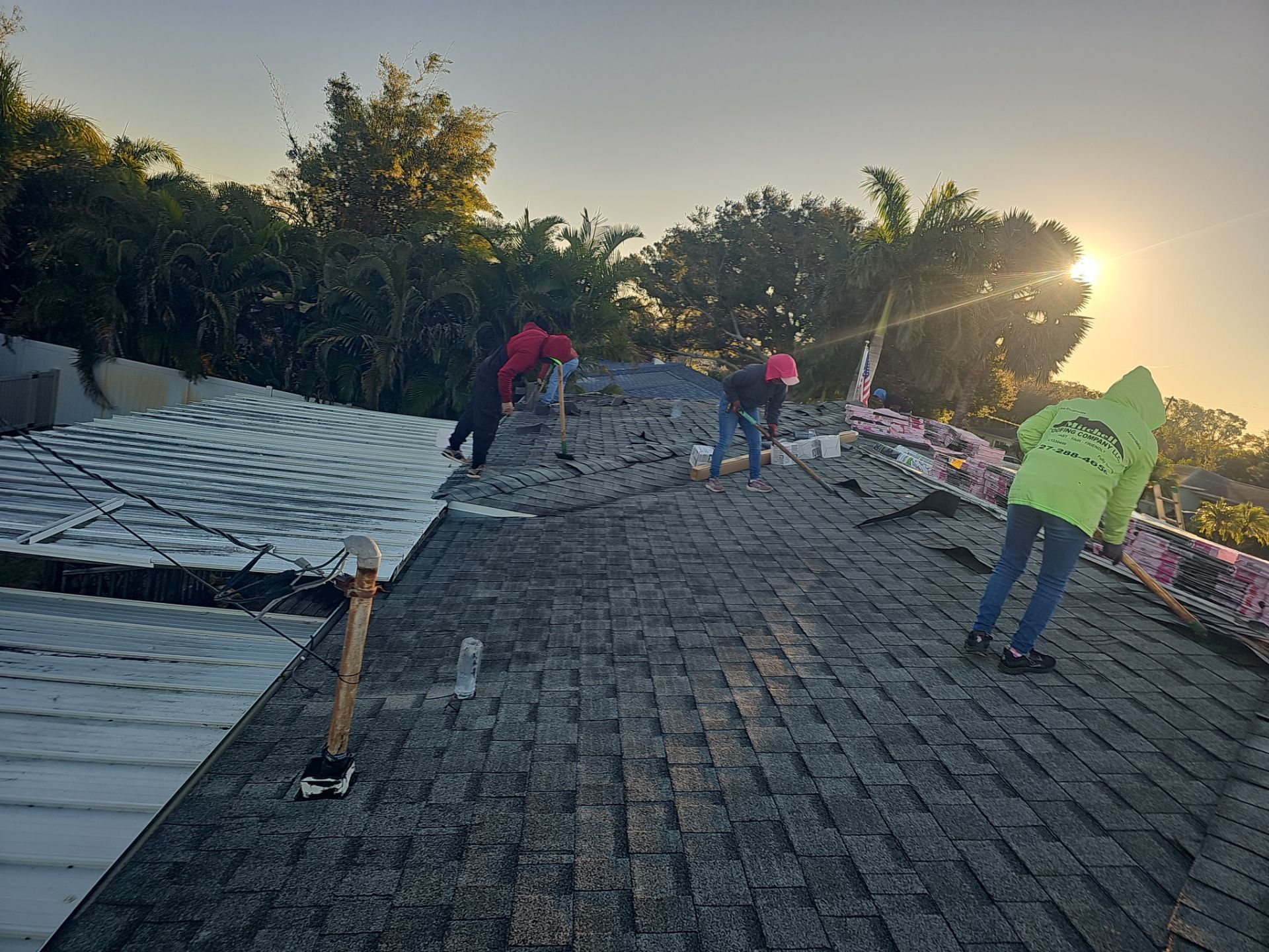 Project in St. Petersburg 33713 by Mitchell Roofing Company LLC