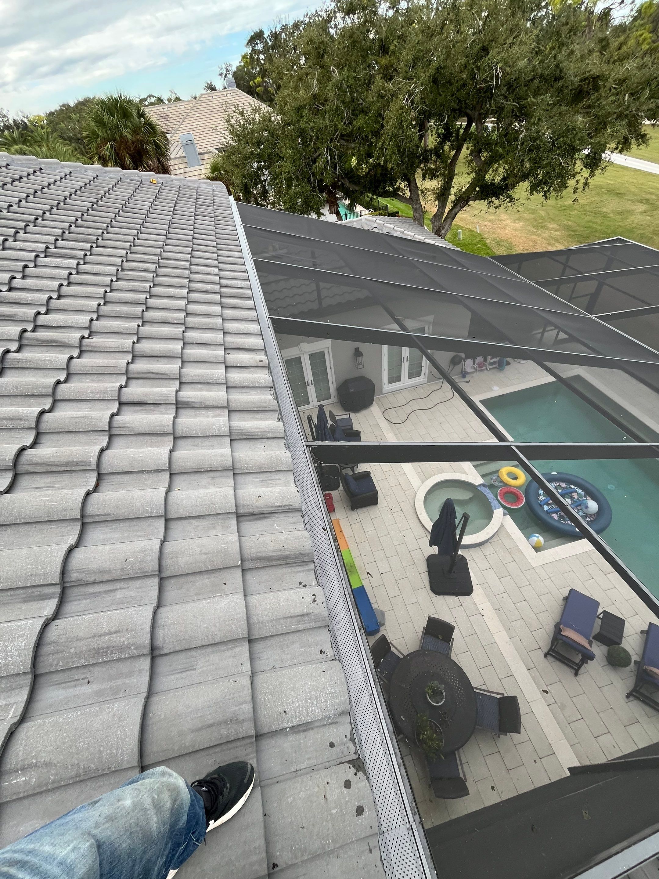 Gutter Guards Installation using Gutter Guards in Sarasota FL by Gutter Professors