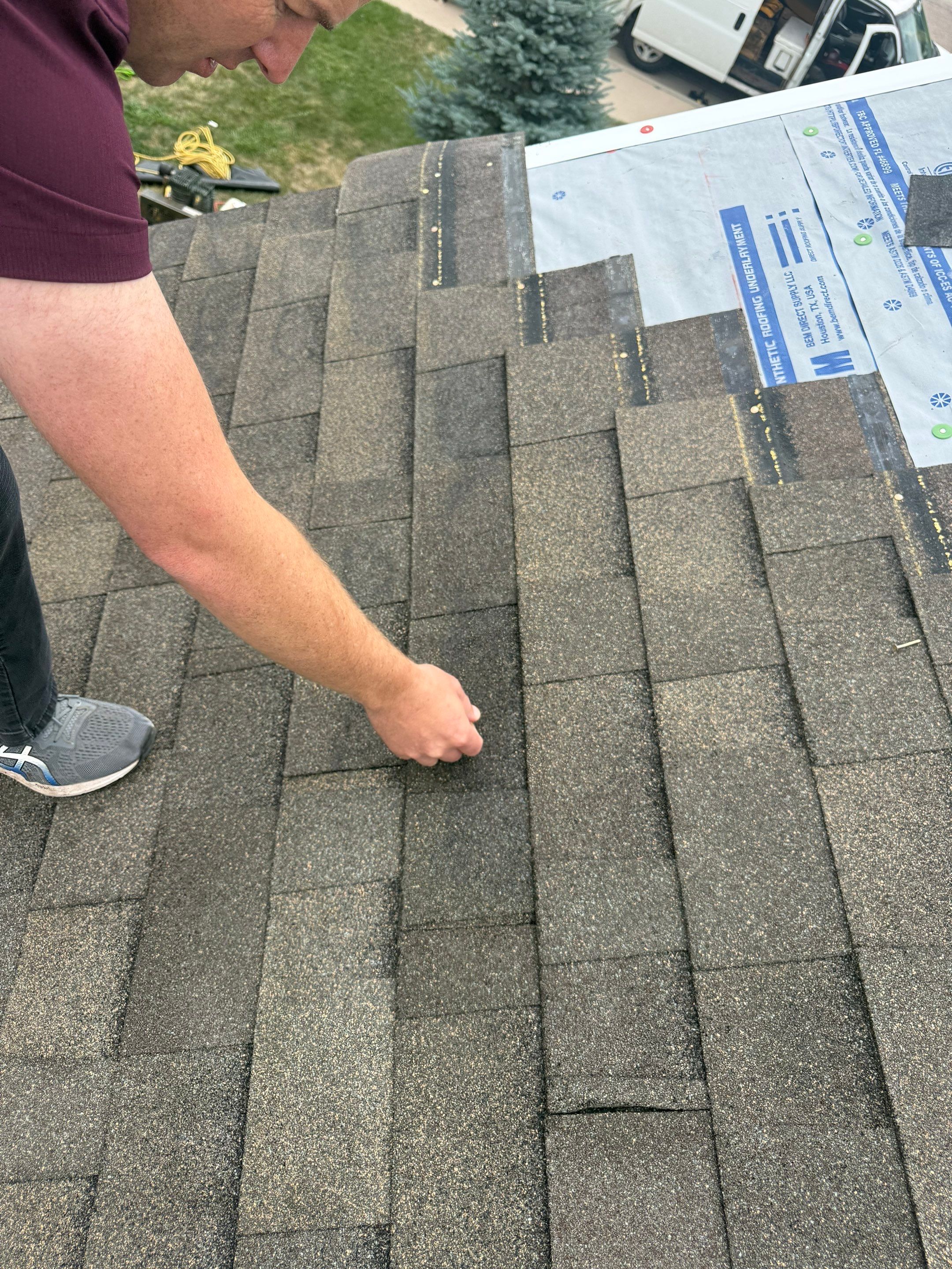 Malarkey Vista Shingle install in high wind neighborhood. by Weather-Tite Exteriors LLC