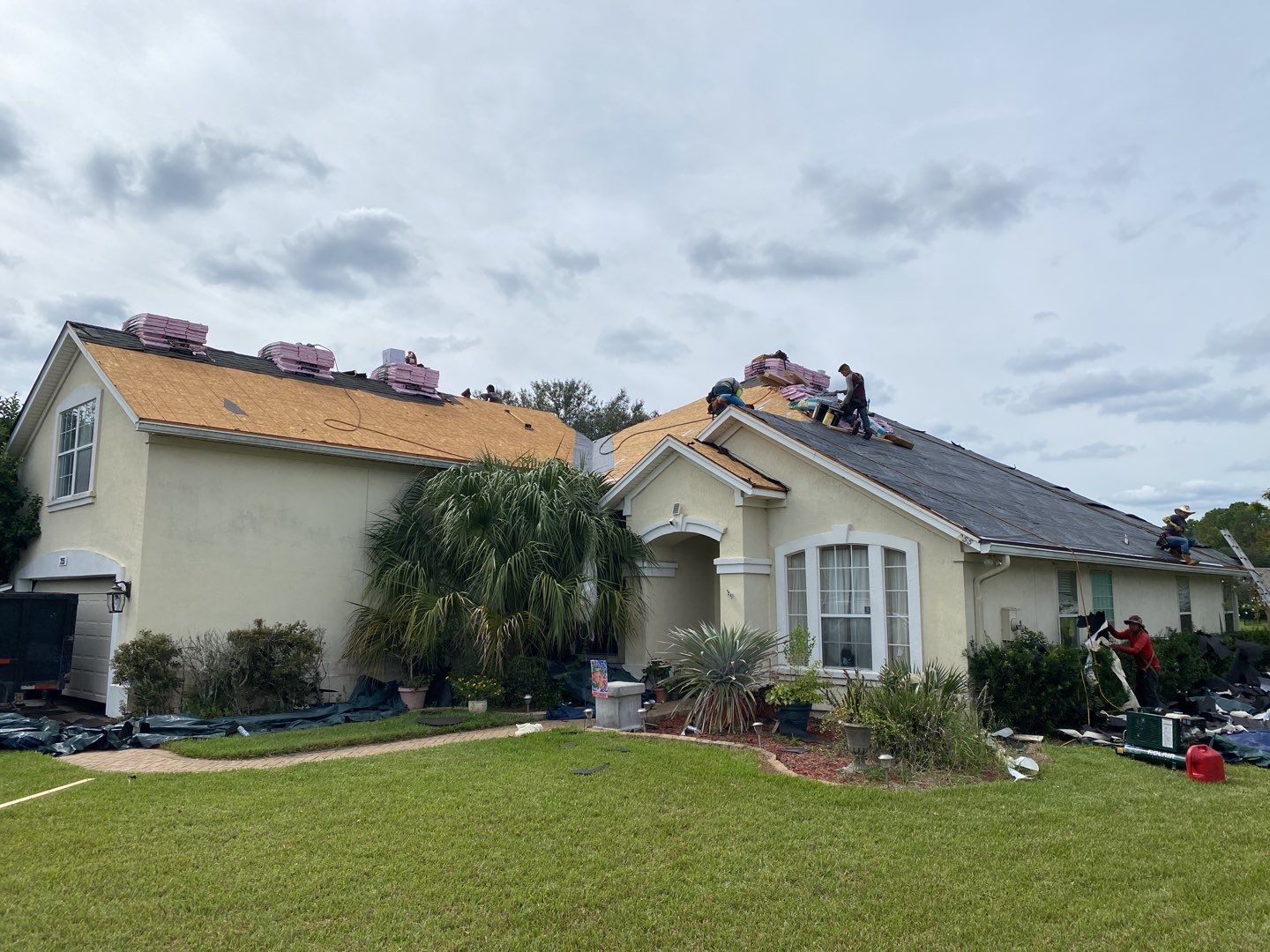 Residential Roofing Installation using Owens Corning TruDefinition Duration Shingles by Galaxy Builders, Inc.
