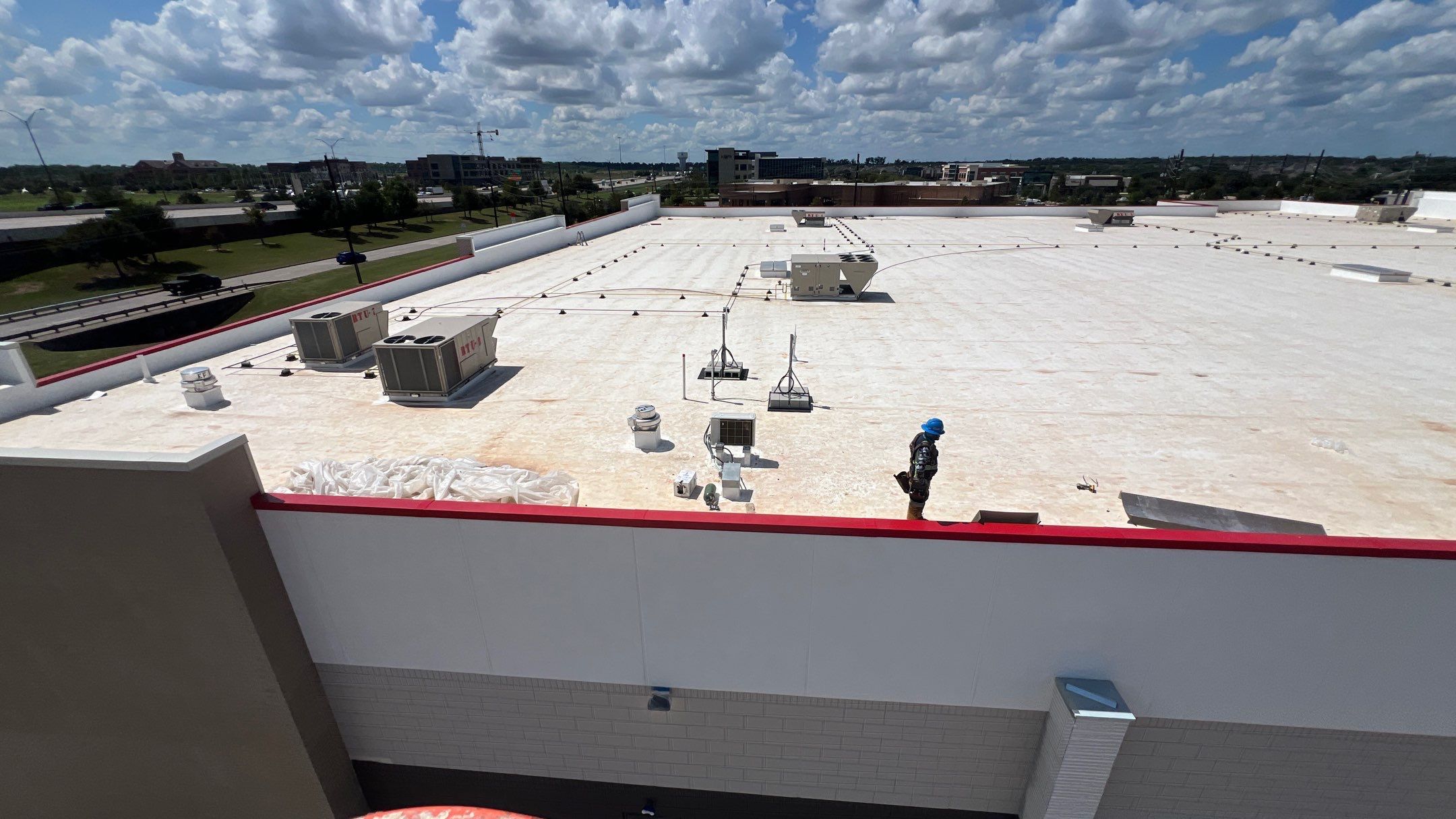 Commercial Roofing Installation using Versico TPO for Floor and Decor by Roof Experts