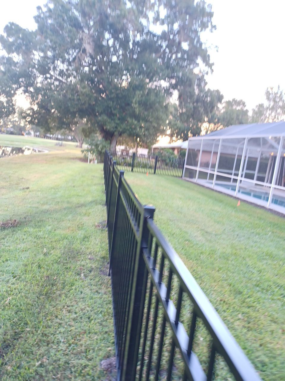 Sarasota, FL 4 ft. Tall 3-Rail Black Aluminum  by Asap fence and gates, LLC