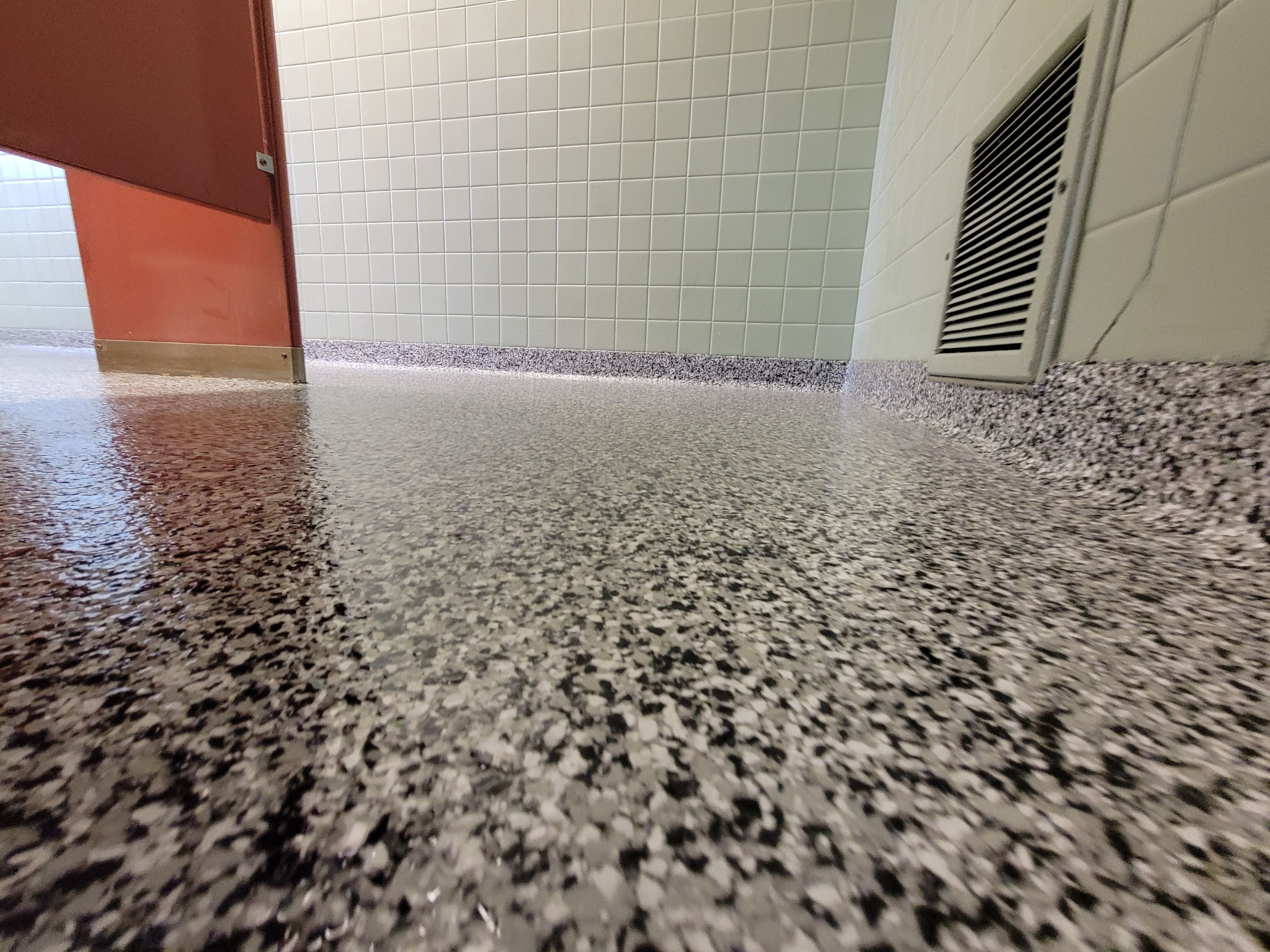 Bathroom in Domino - Columbiana, OH by Alexander Concrete Coatings