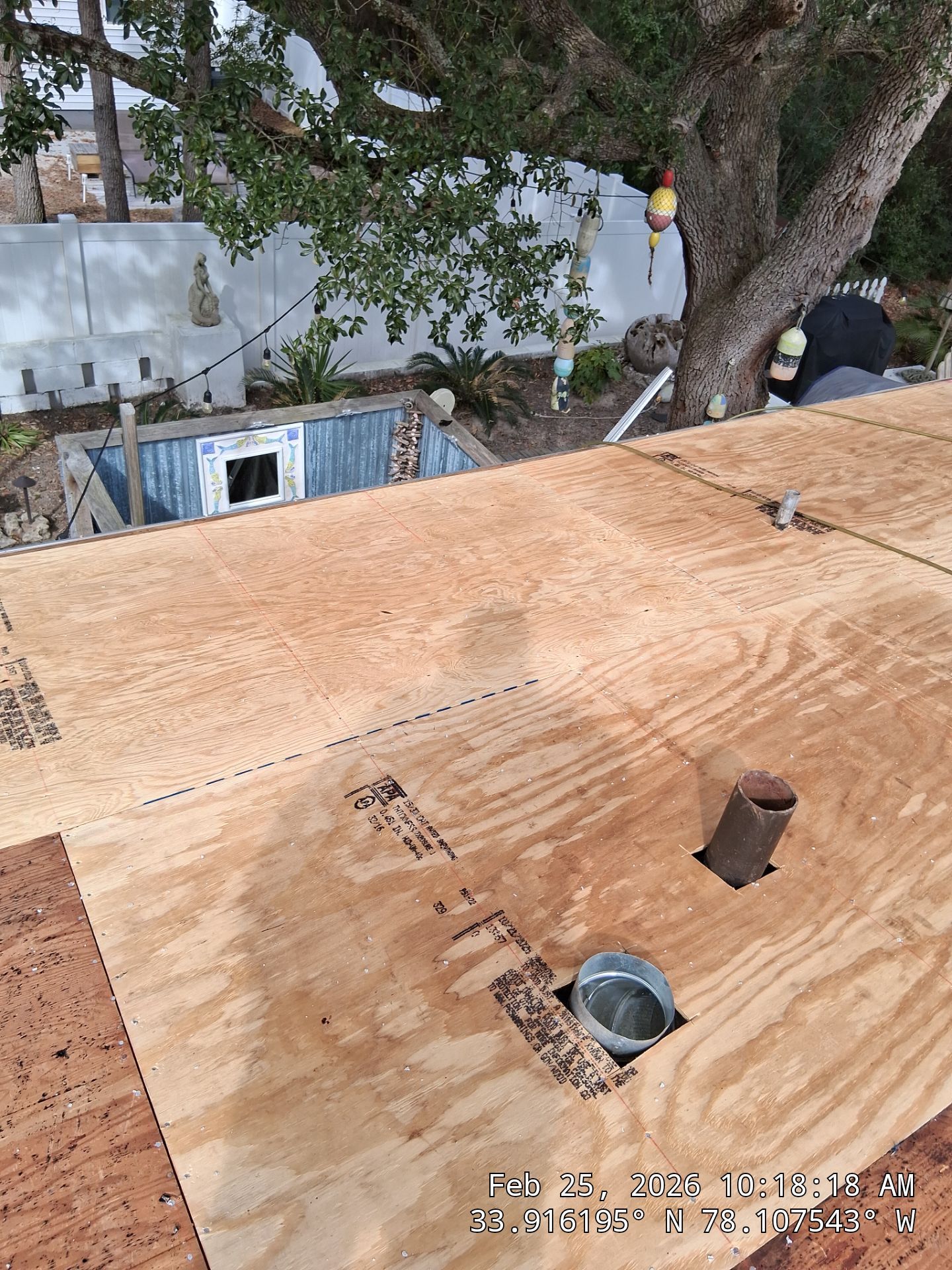 CT Landmark Pro AR MD Driftwood Roof Replacement – Oak Island, NC by RGR Construction and Roofing, LLC