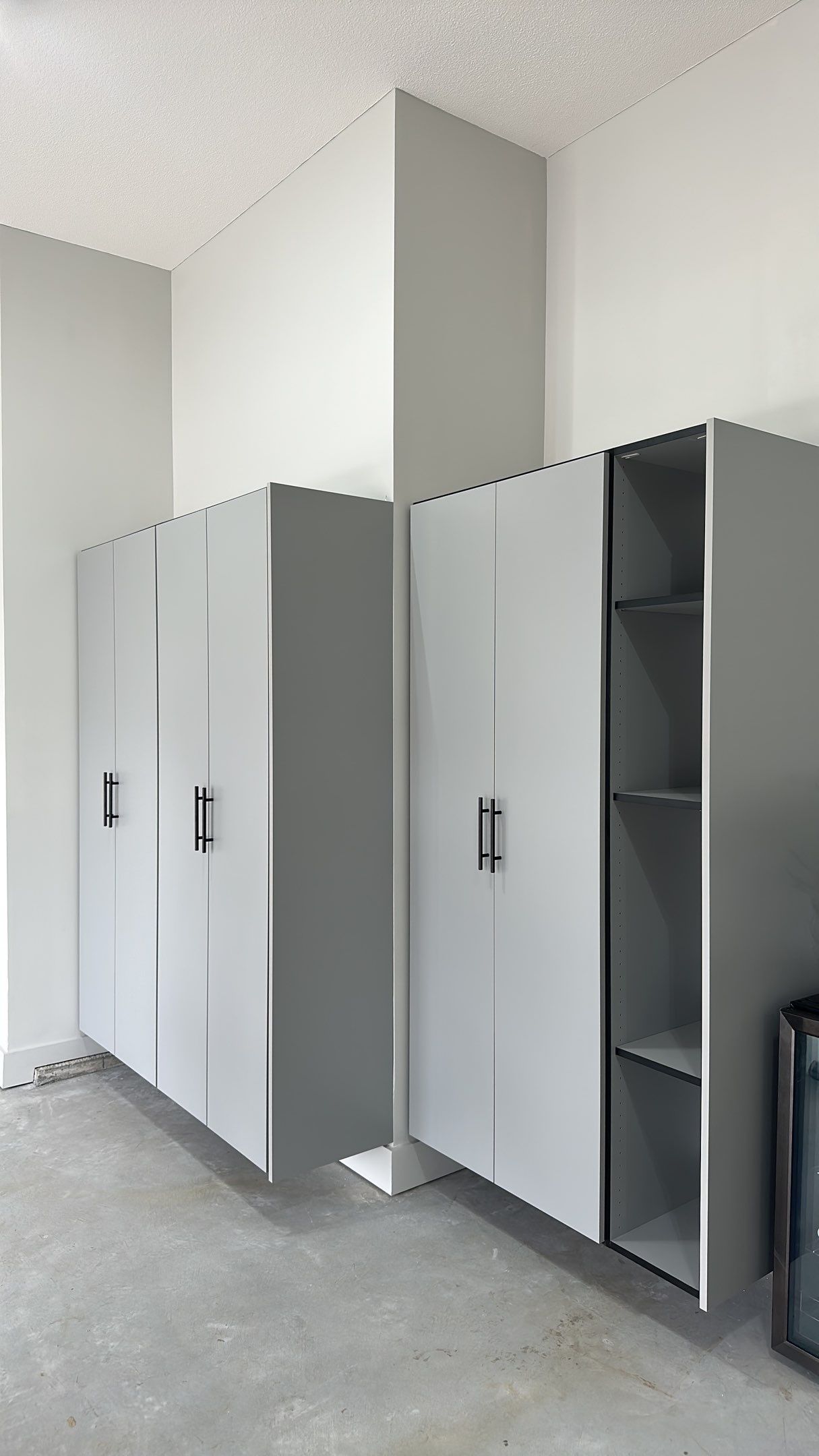 Melinda E. upgraded her garage with cabinets by Banner Garage