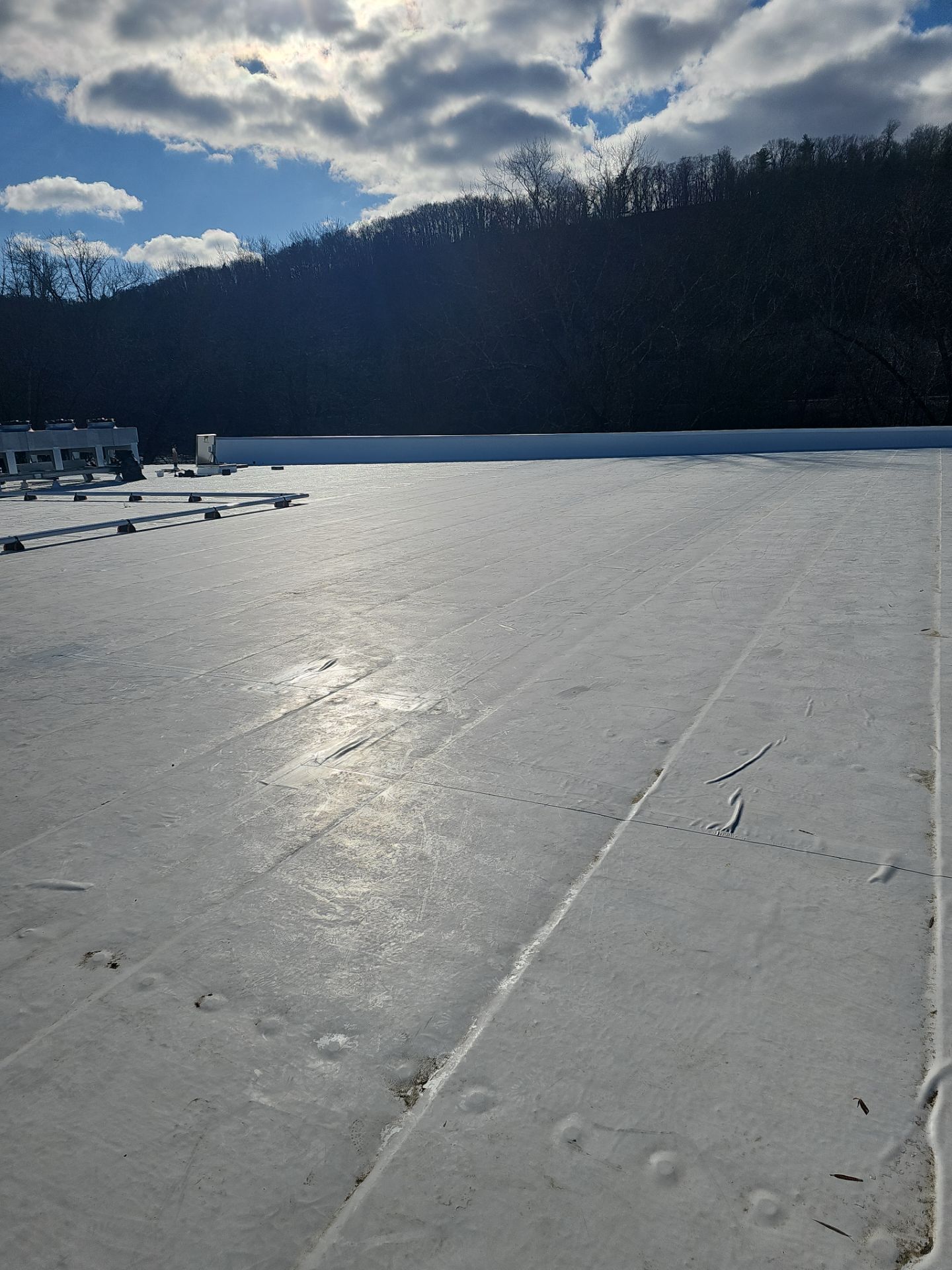 Commercial Roofing Installation using Insulated roof and wall panels by Nitro Roofing and Construction