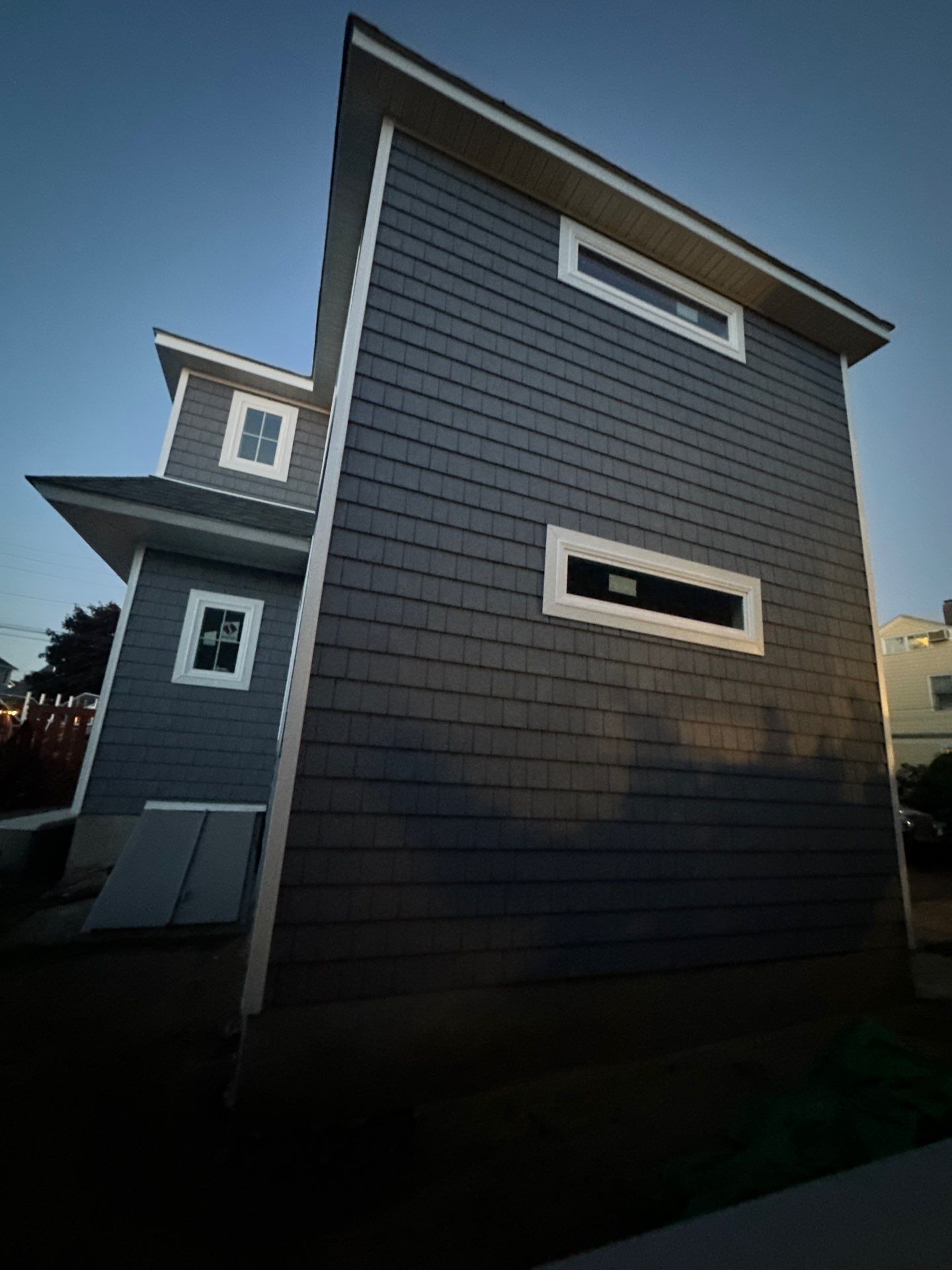 Residential Roofing Installation using Owens Corning TruDefinition Duration - Estate Gray & Flagstone Cedar Impressions by A Plus Exterior