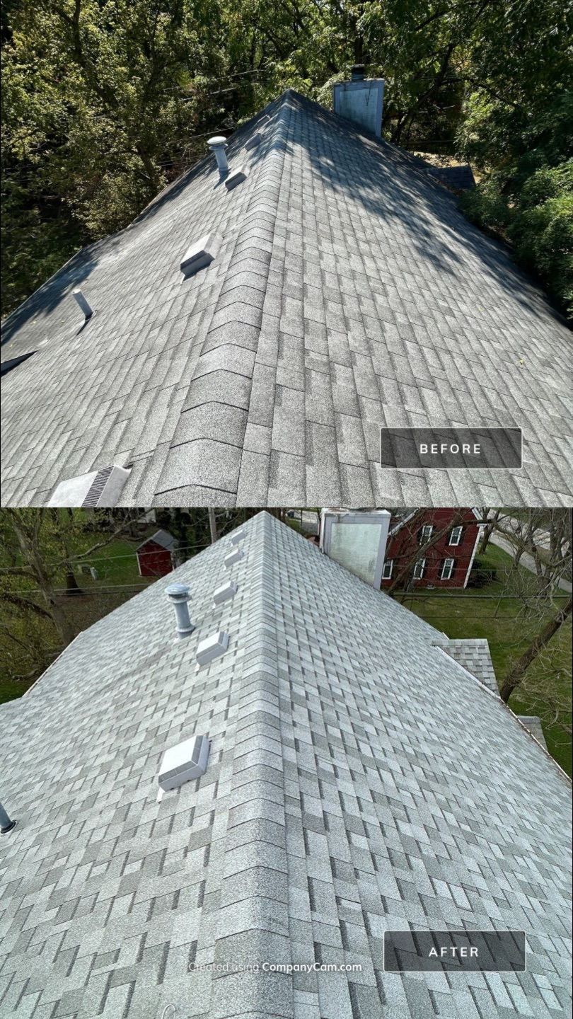Roof Maxx Residential Before & After Pictures by Roof Maxx of Columbus, OH