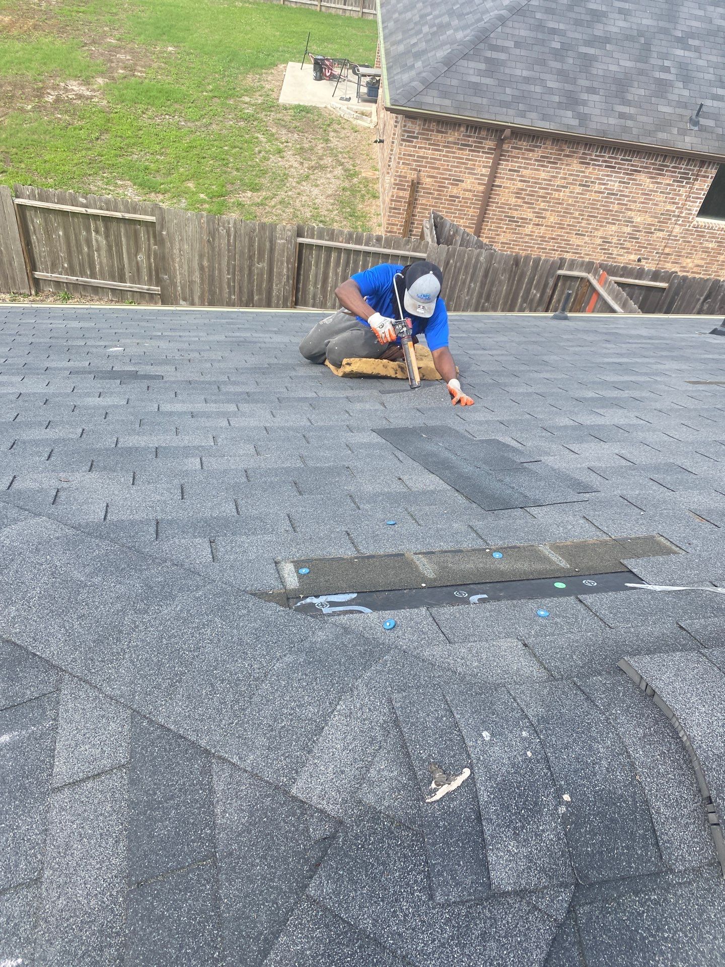 Residential Roofing Repair using Owen's Corning Duration (Lifetime) Shingles by Roof Repair Company