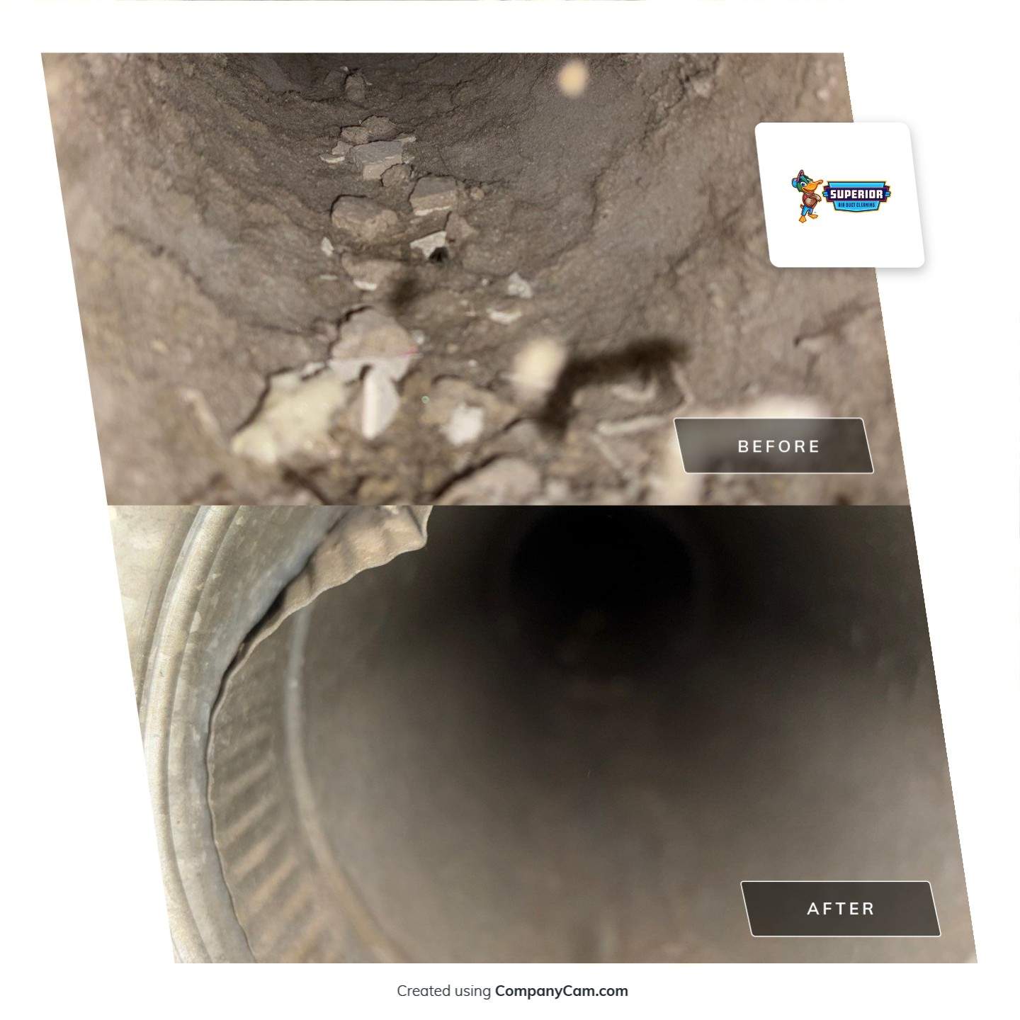 Air Duct Cleaning With a Vacuum Truck in Enon Valley, PA by Superior Air Duct Cleaning