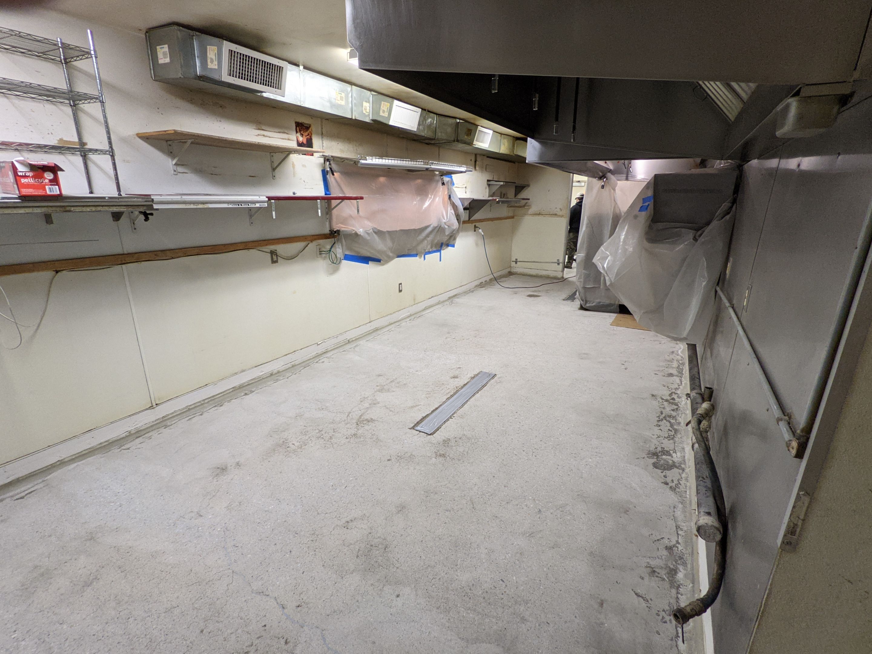 Commercial Floor Transformation using Penntek Evolution System by Croc Coatings, LLC
