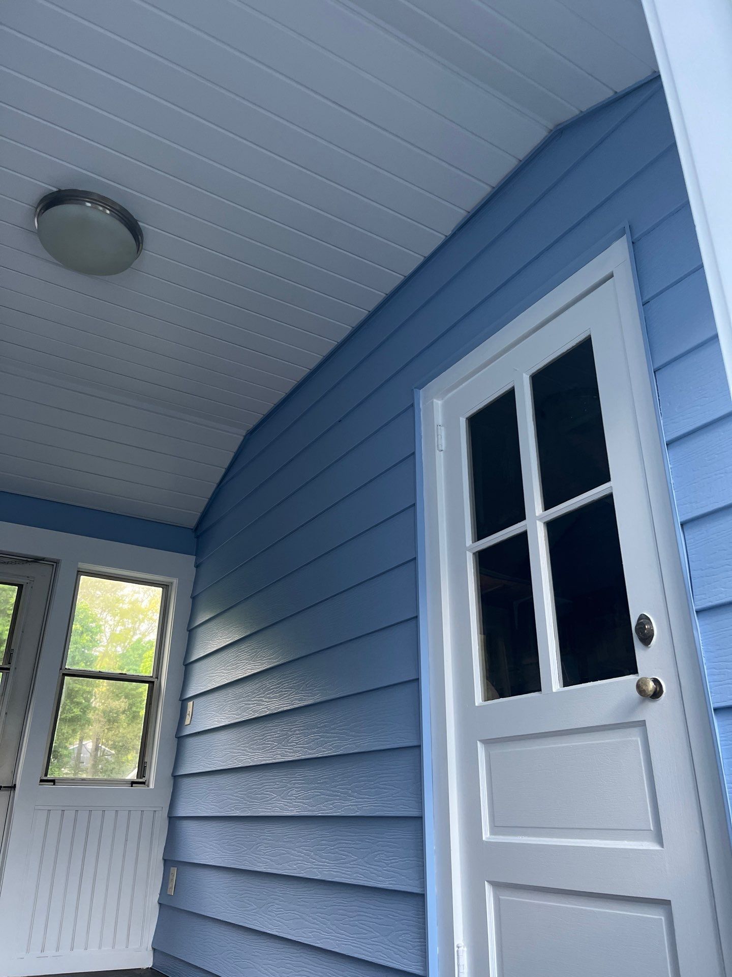 Kinnelon Residential Exterior Painting and Enclosed Porch Update by Spectrum Painting, LLC