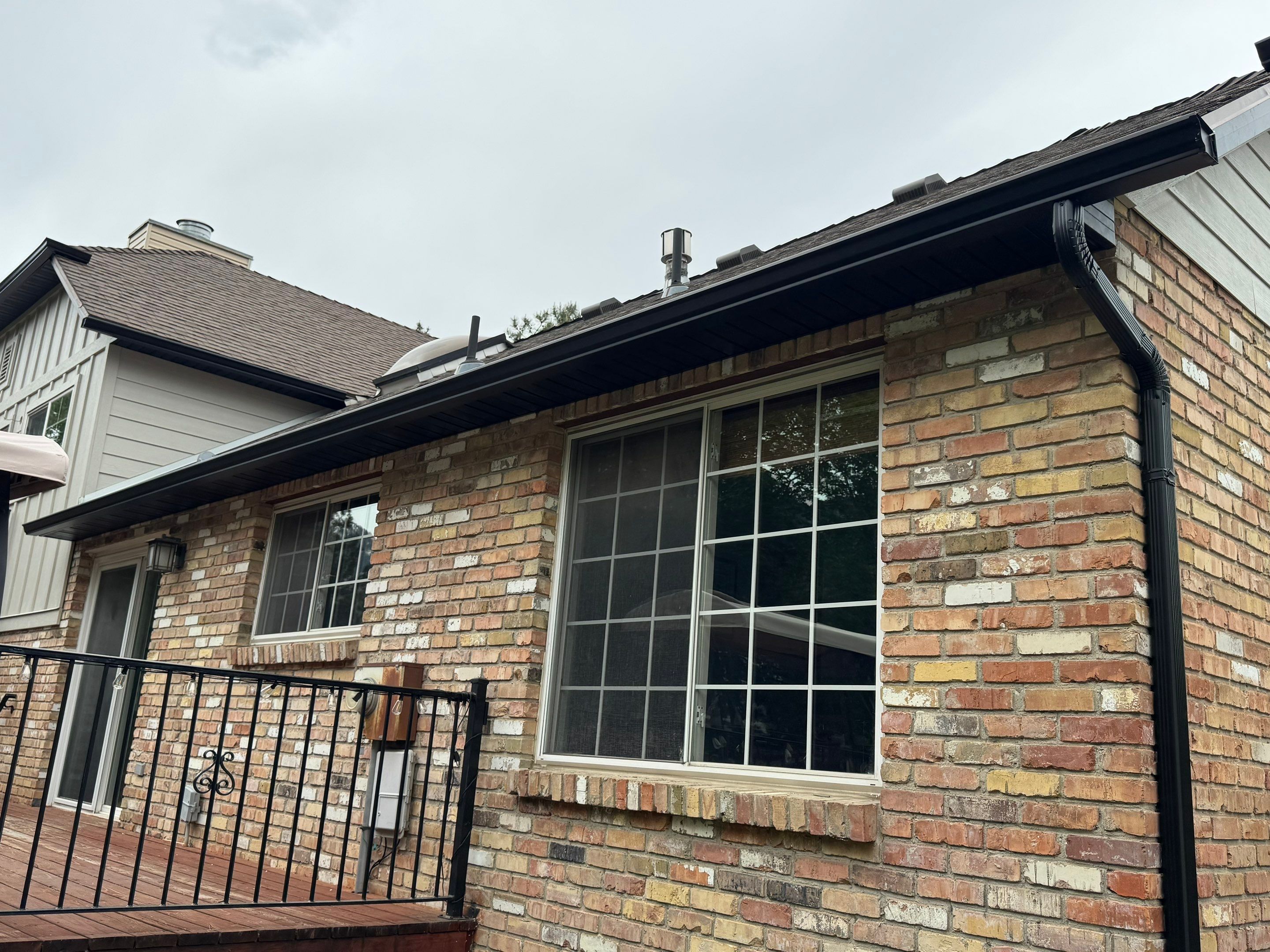 Cottonwood Heights | Custom Hardie Exterior & Bold Fascia | Cobble Stone Accents by Ideal Siding Utah