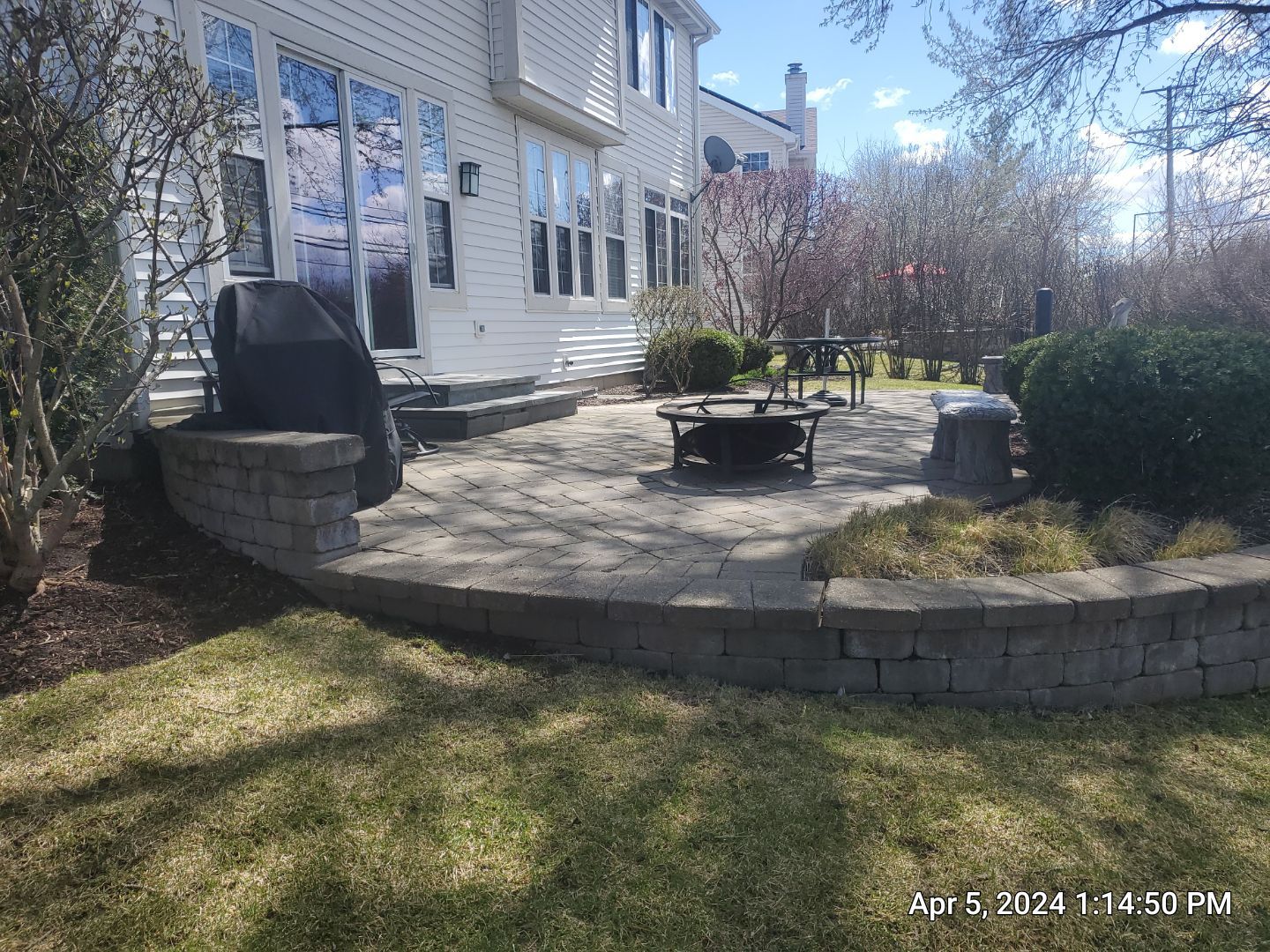 Brick paver clean, sand and seal.  using Surebond SB-1300 by Northern Power Washing LLC.