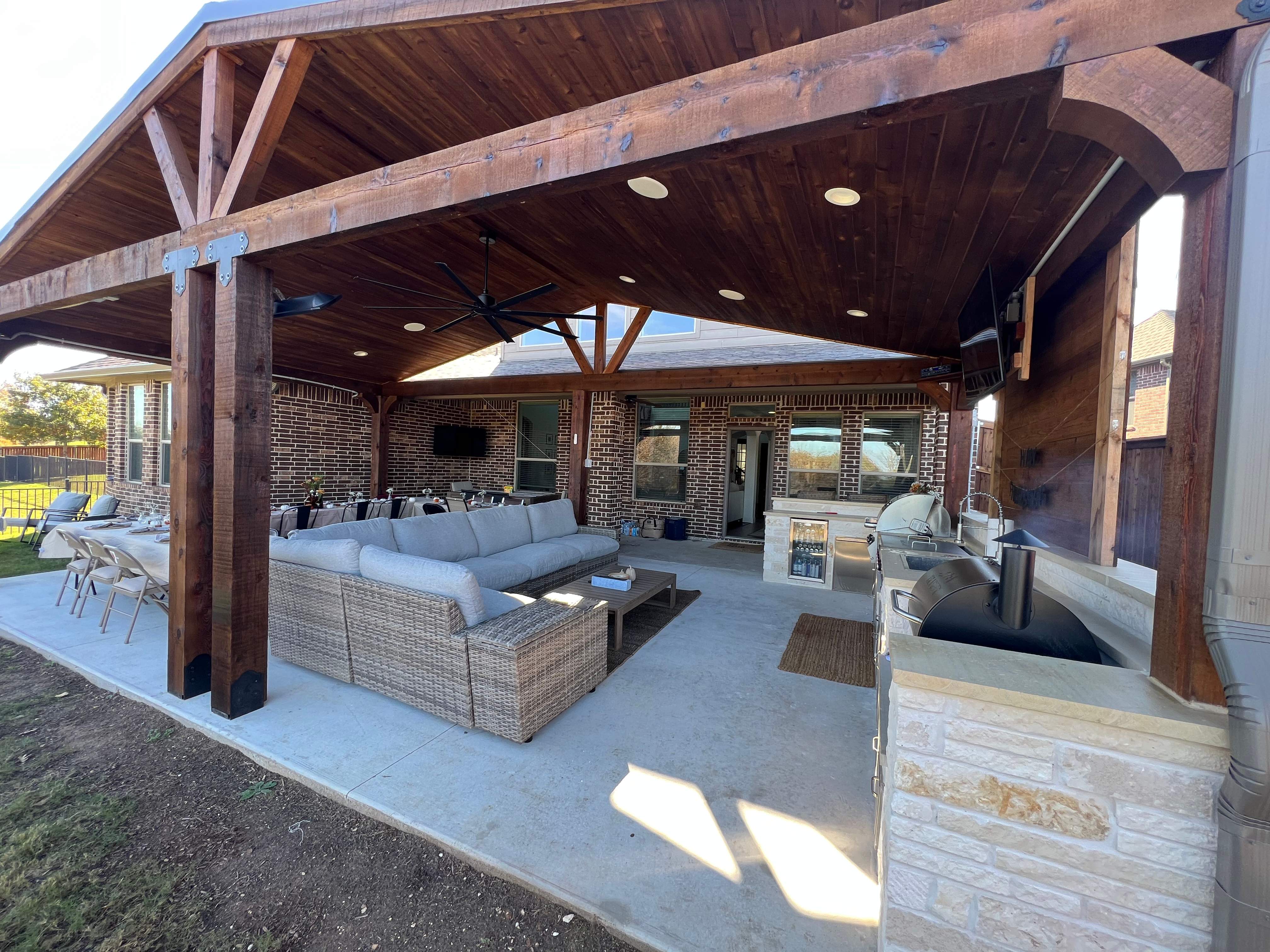 Outdoor Living: (Kitchens & Patio Covers) by Trophy Roofing & Construction LLC