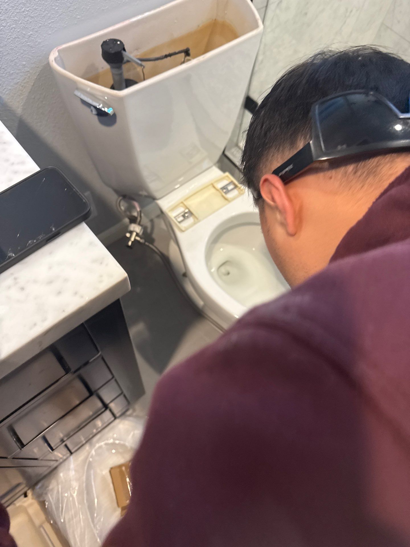 Toilet Installation with New Seal by Us Plumbing 