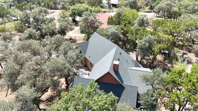 Residential Roof Replacement using GAF - HDZ - Hunter Green