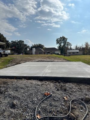 Concrete Installation in Barataria